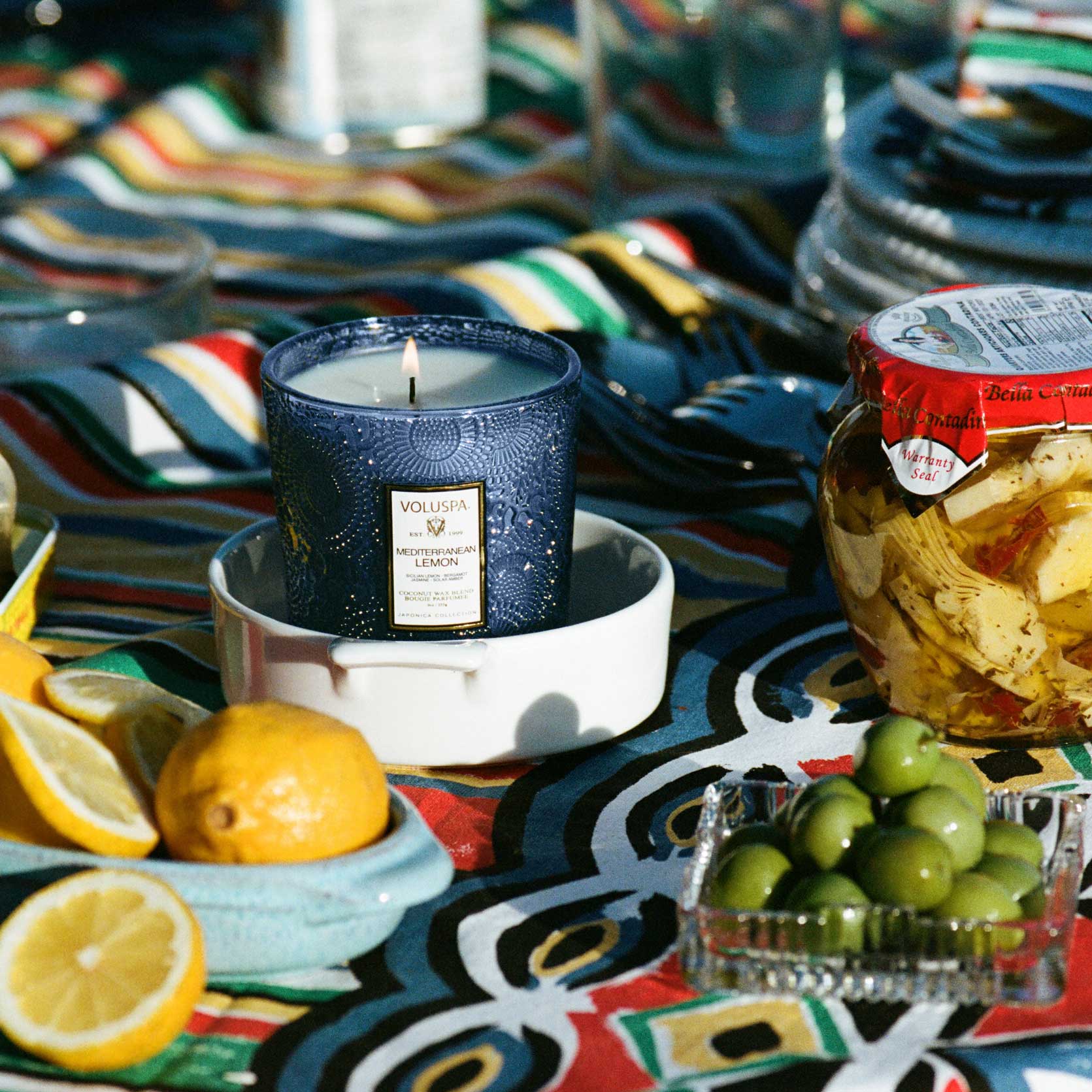 Mediterranean Lemon - Classic Candle Refill - Image 3