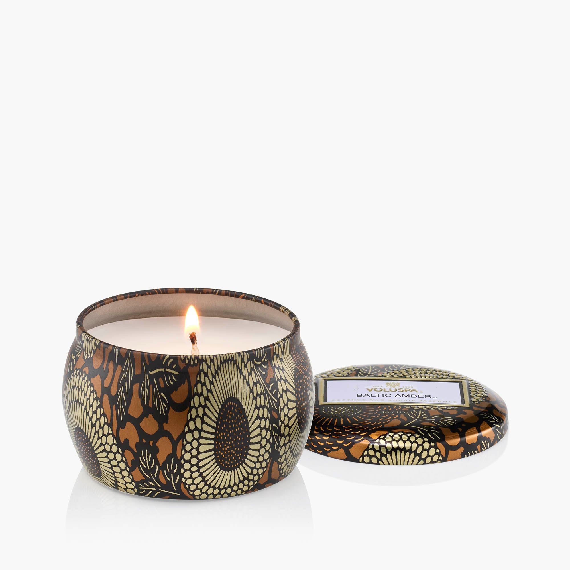 Baltic Amber - Mini Tin Candle - Image 4