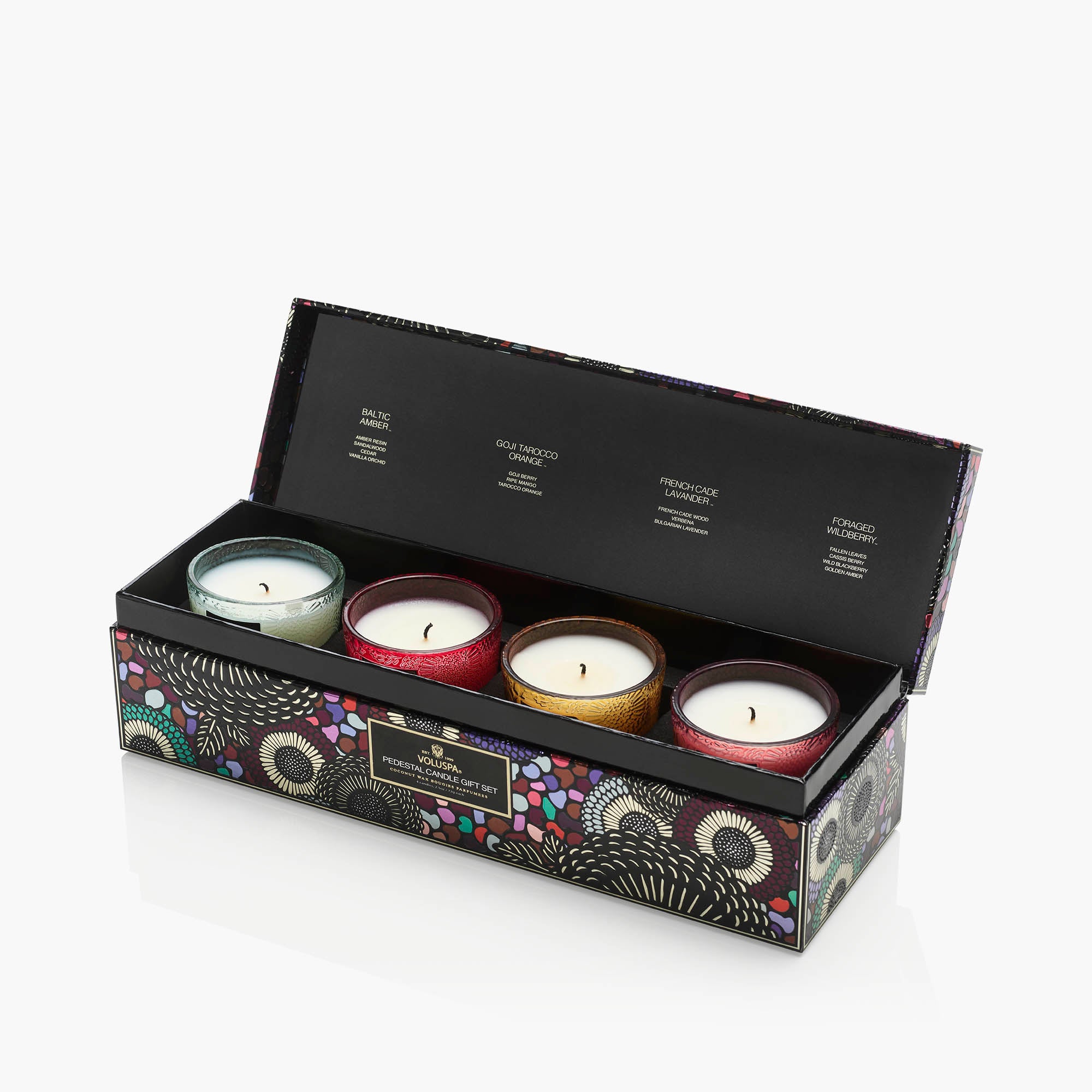 Alternative view of Japonica Best Sellers - 4 Petite Pedestal Candle Gift Set