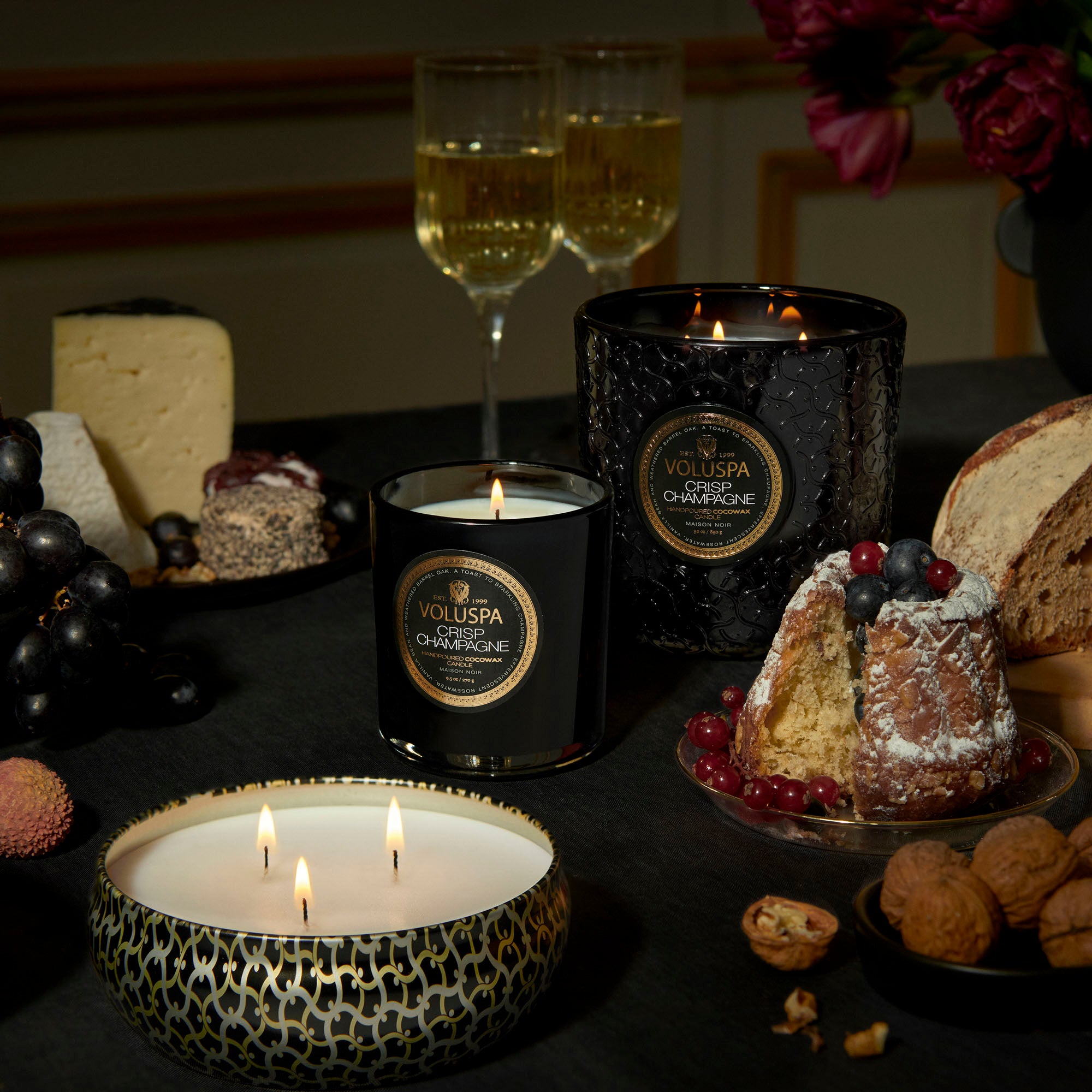 Alternative view of Crisp Champagne - Classic Candle