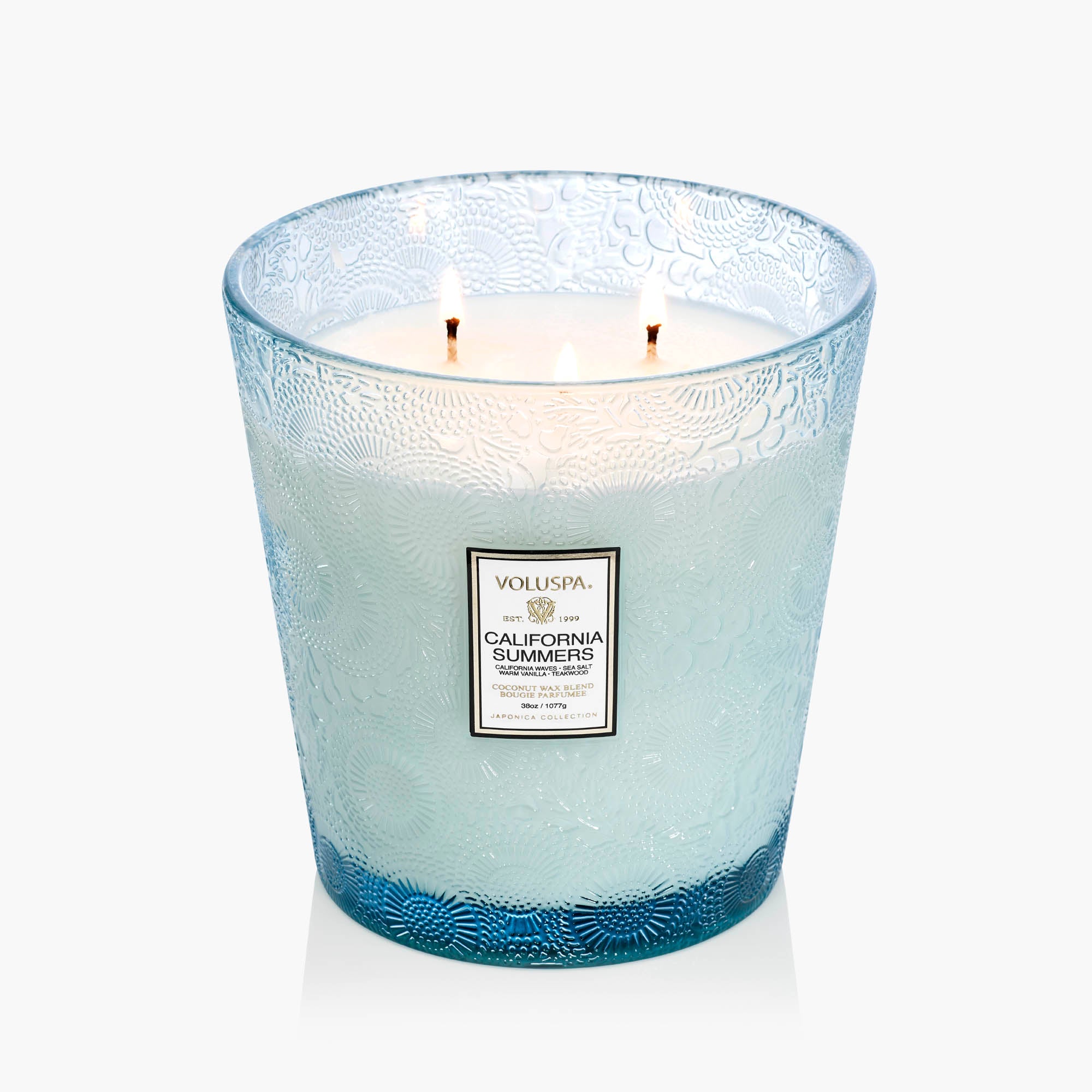 Alternative view of California Summers - 3 Wick Hearth Candle