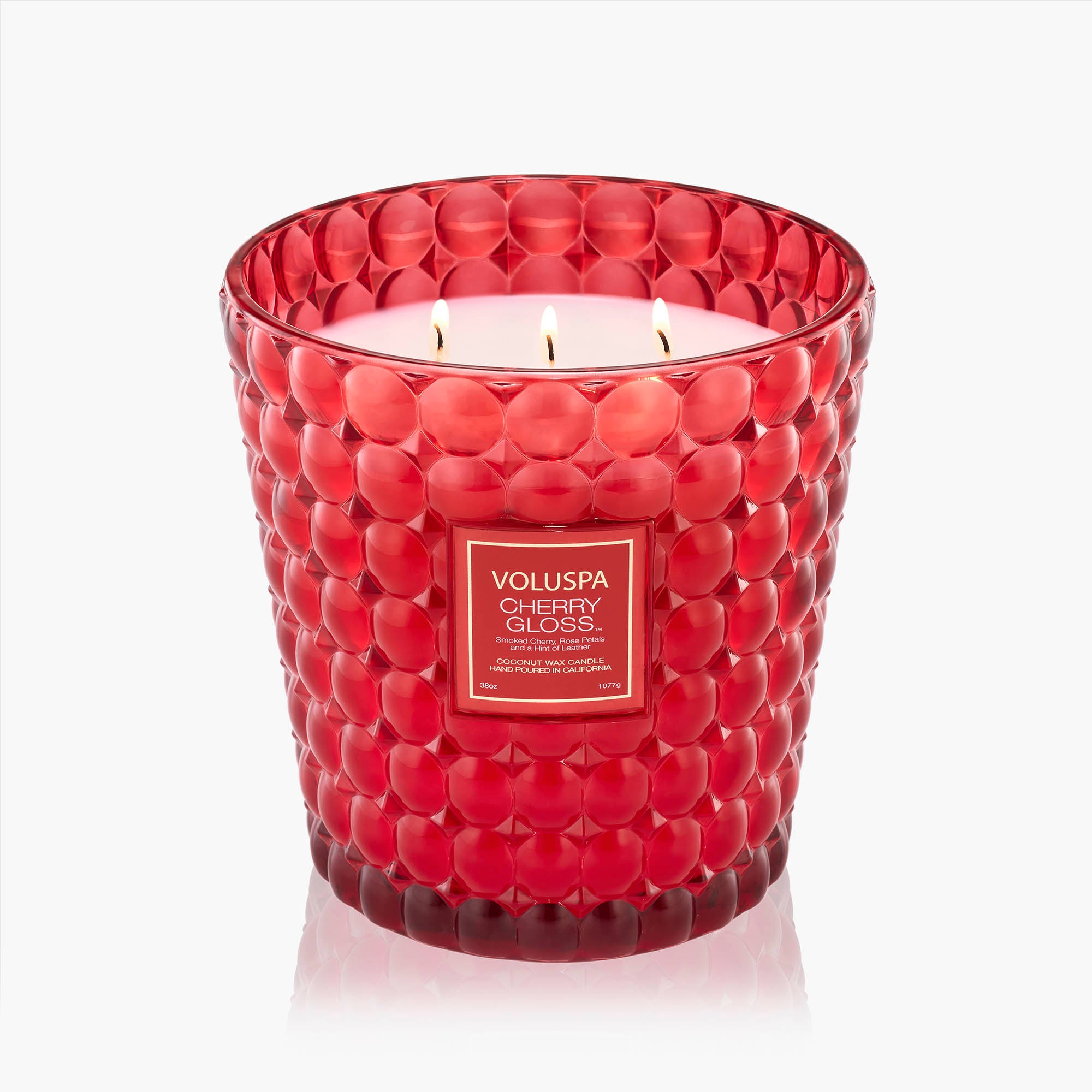 Cherry Gloss - 3 Wick Hearth Candle - Image 4