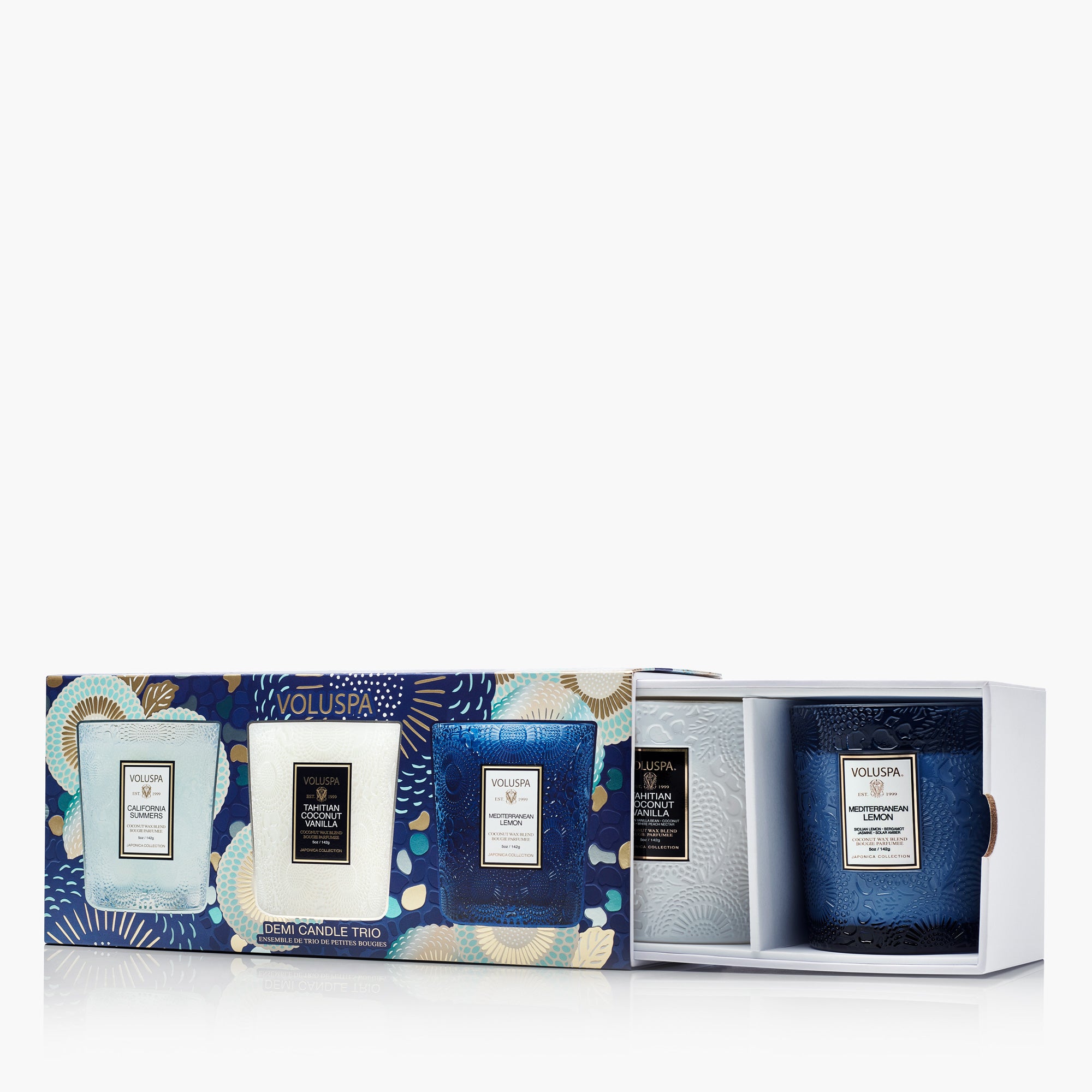 Alternative view of Coastal Getaway - 3 Demi Candle Gift Set