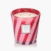 Crushed Candy Cane - 3 Wick Hearth Candle - Image 4