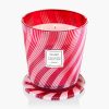 Crushed Candy Cane - 5 Wick Hearth Candle - Image 4