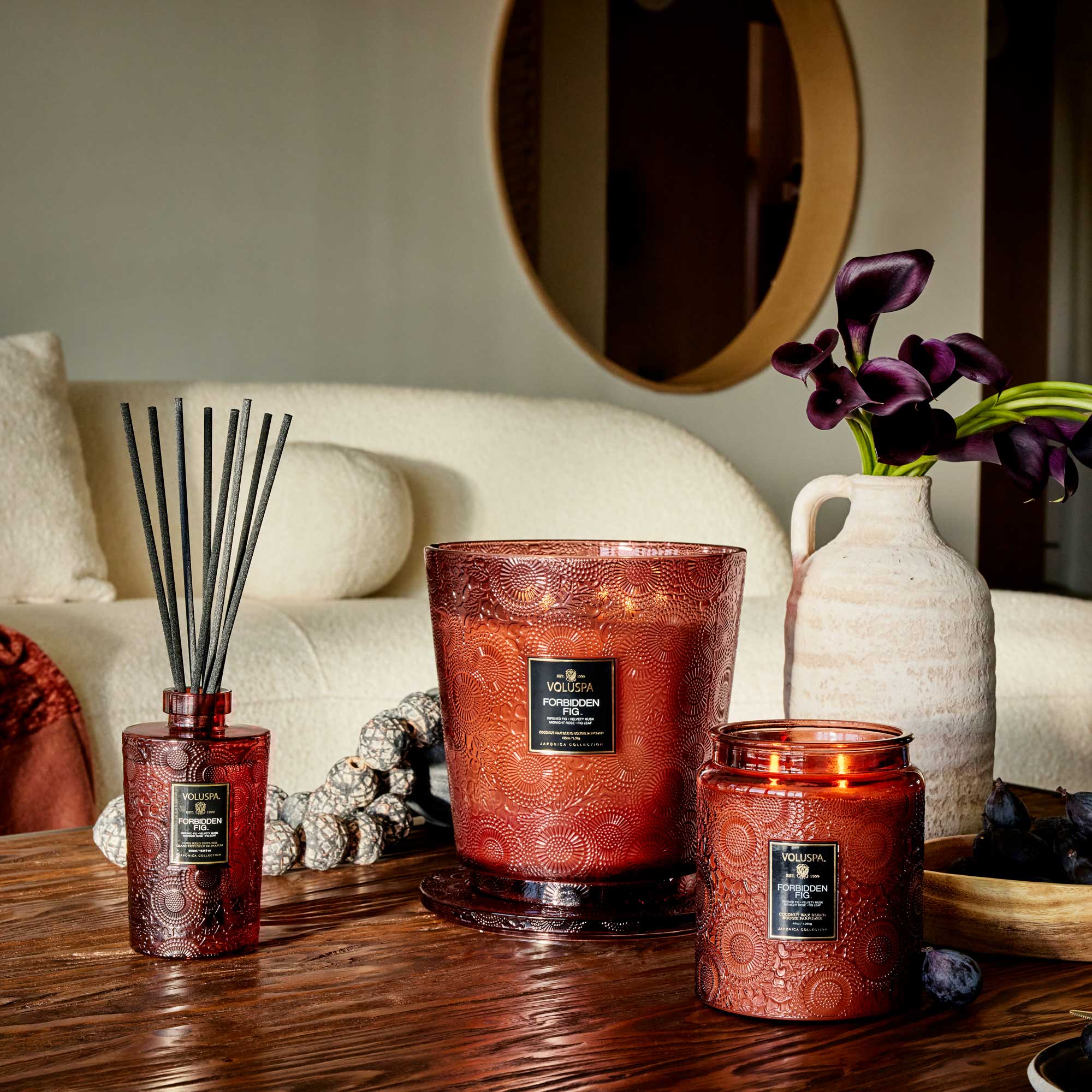 Alternative view of Forbidden Fig - Luxe Reed Diffuser