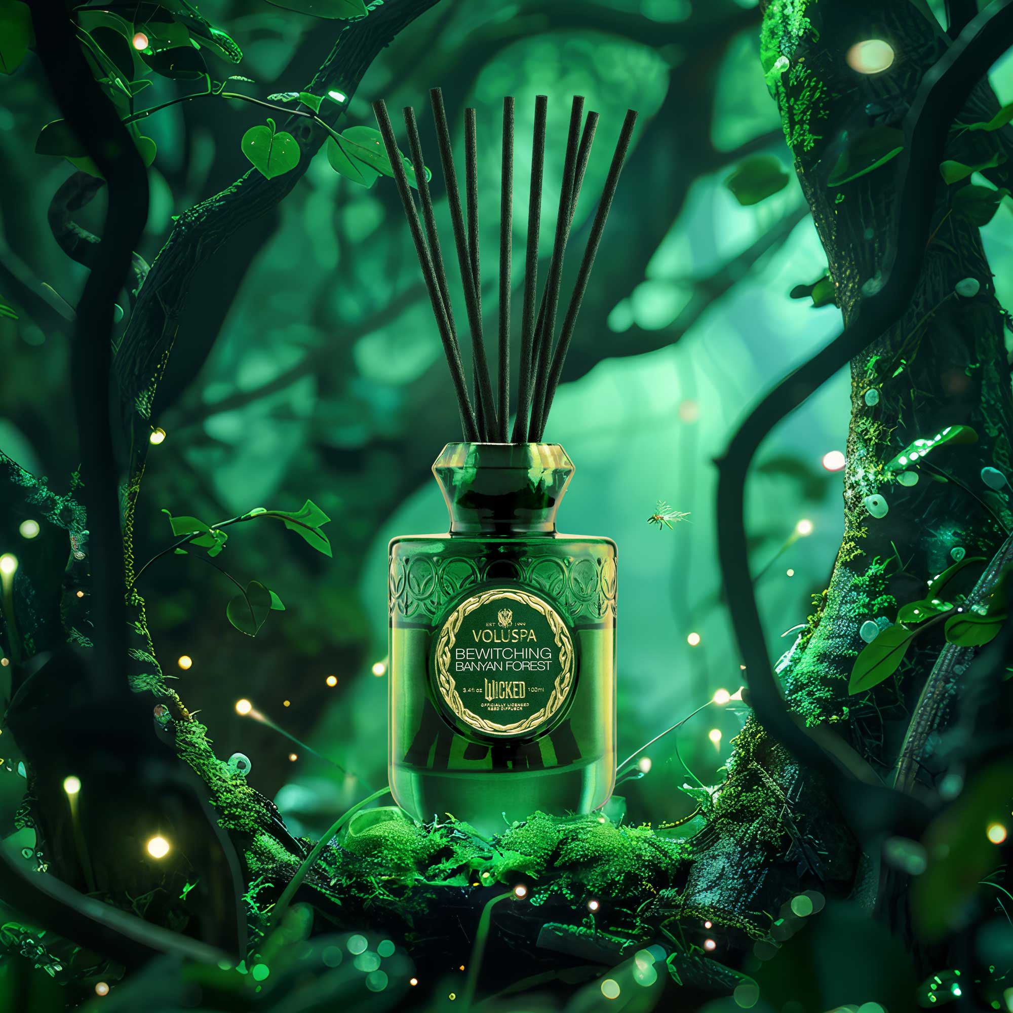 Alternative view of Bewitching Banyan Forest - Reed Diffuser