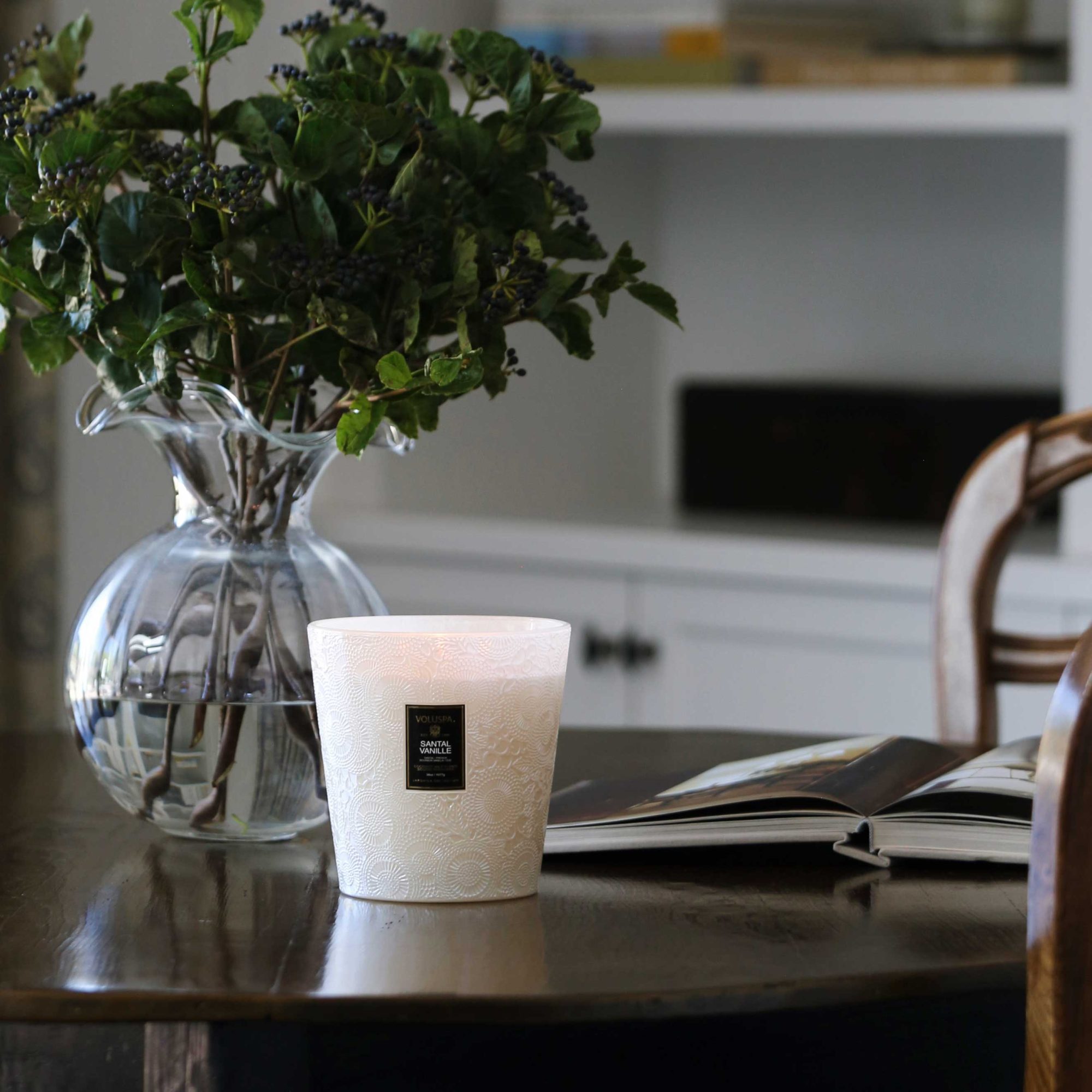 Alternative view of Santal Vanille - 3 Wick Hearth Candle