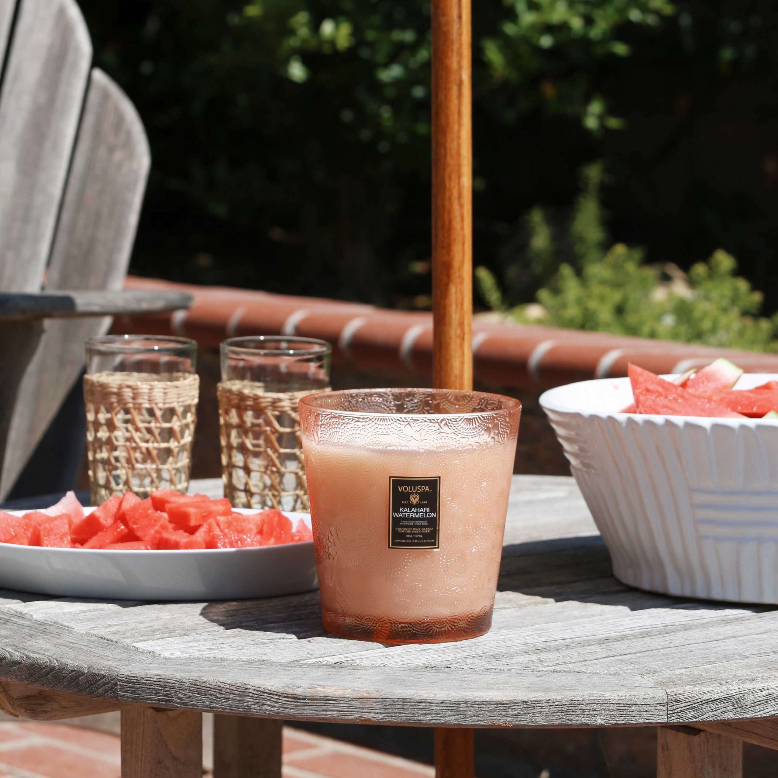 Kalahari Watermelon - 3 Wick Hearth Candle - Image 2