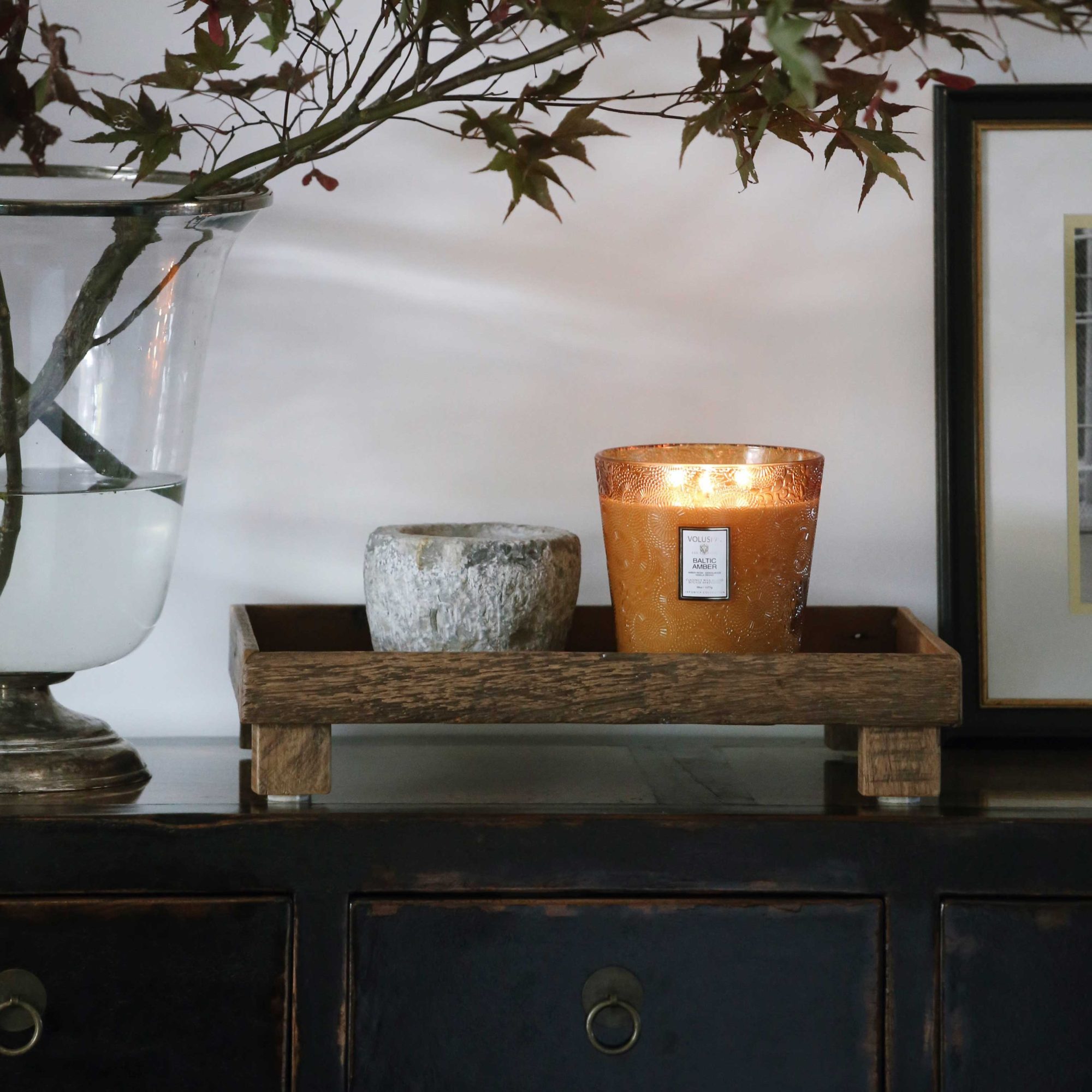 Alternative view of Baltic Amber - 3 Wick Hearth Candle
