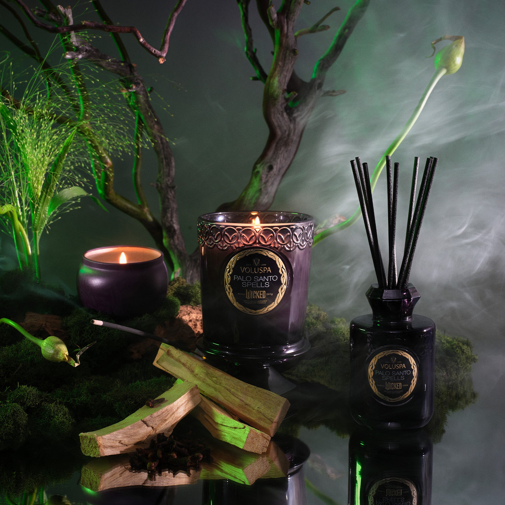Alternative view of Palo Santo Spells - Boxed Candle