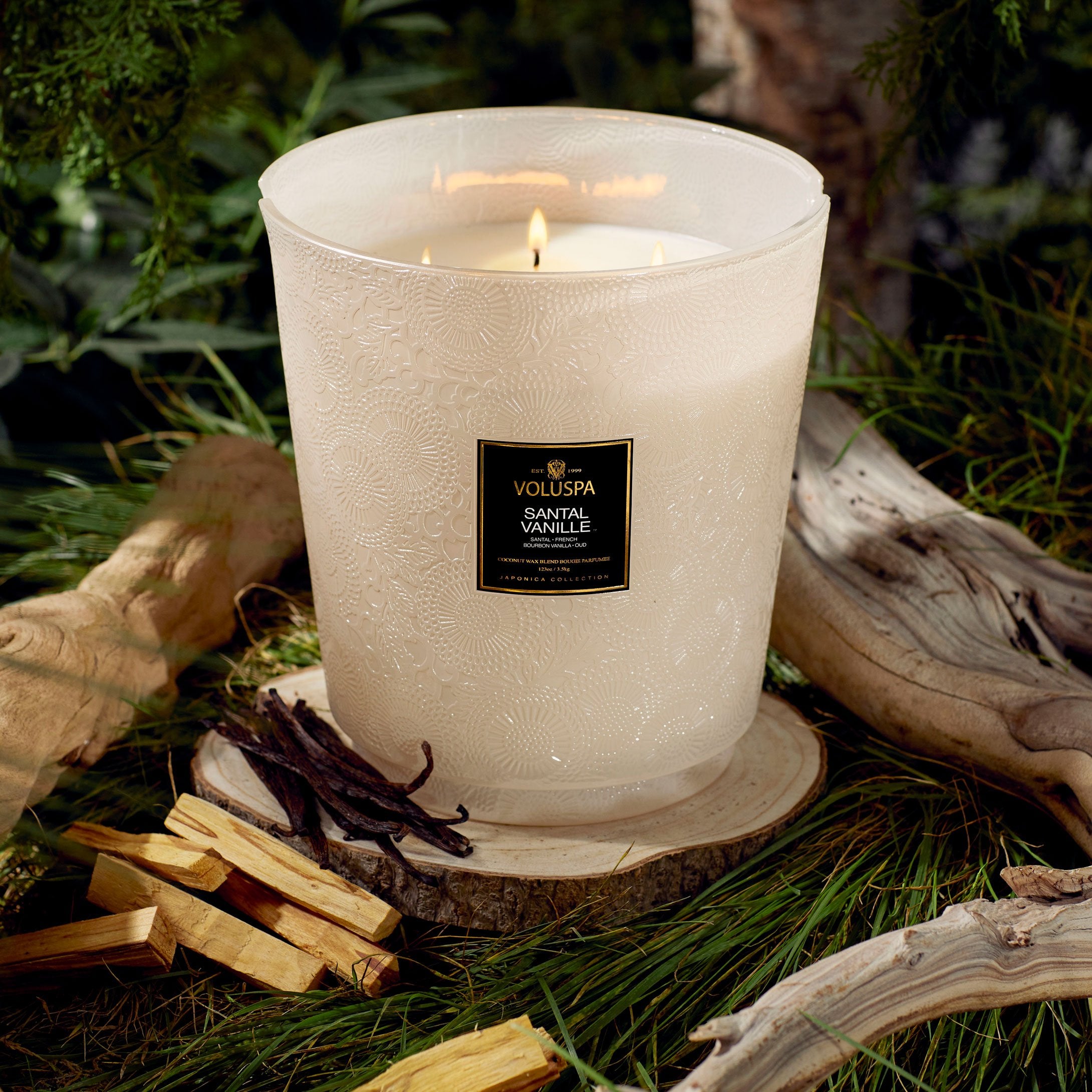 Santal Vanille - 5 Wick Hearth Candle - Image 3