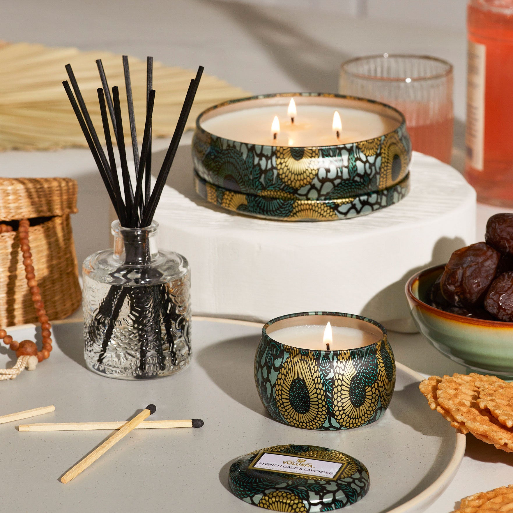 French Cade Lavender - Mini Tin Candle - Image 3