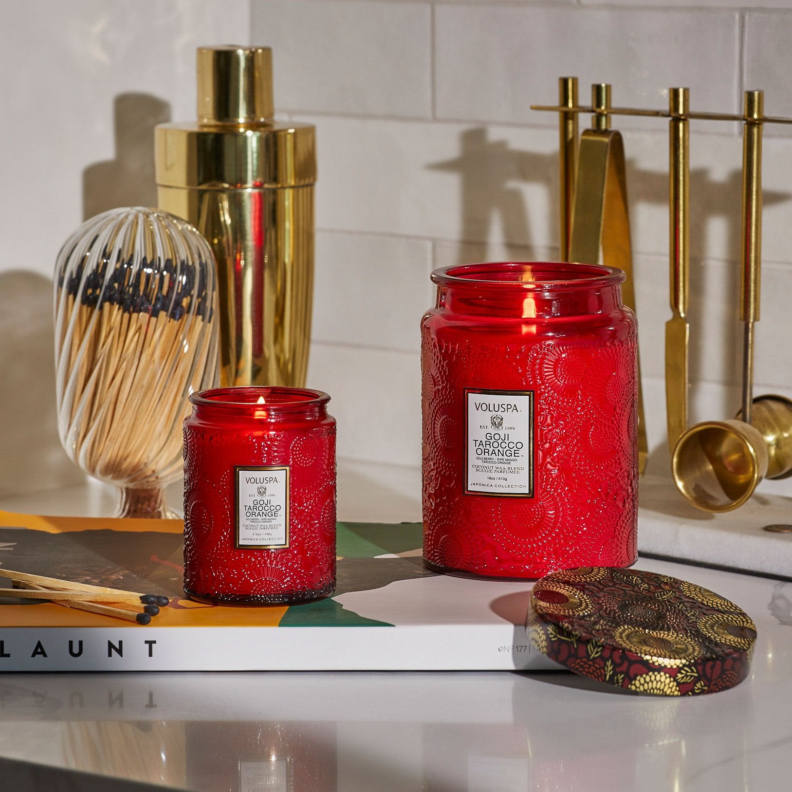 Alternative view of Goji Tarocco Orange - Small Jar Candle