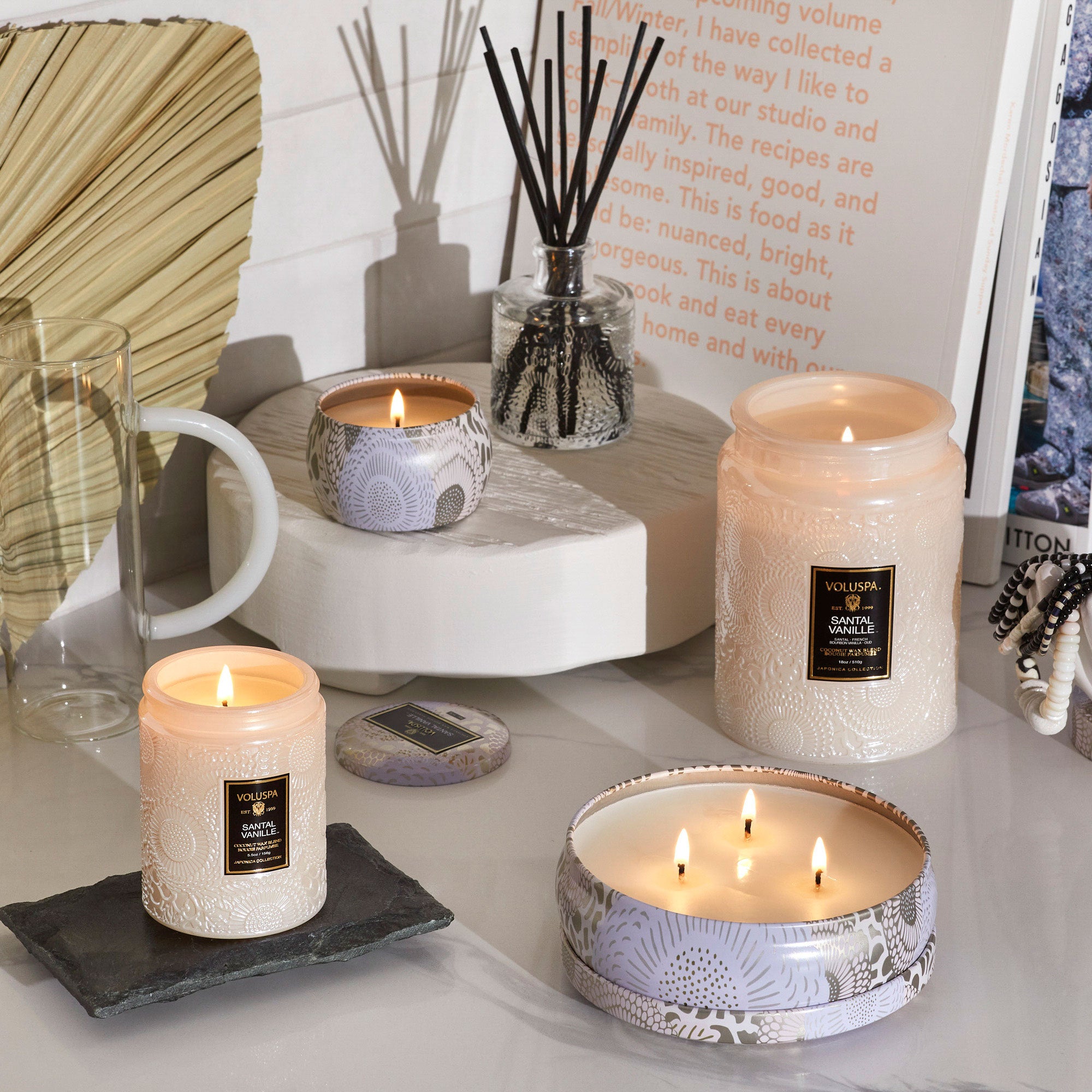 Alternative view of Santal Vanille - Reed Diffuser