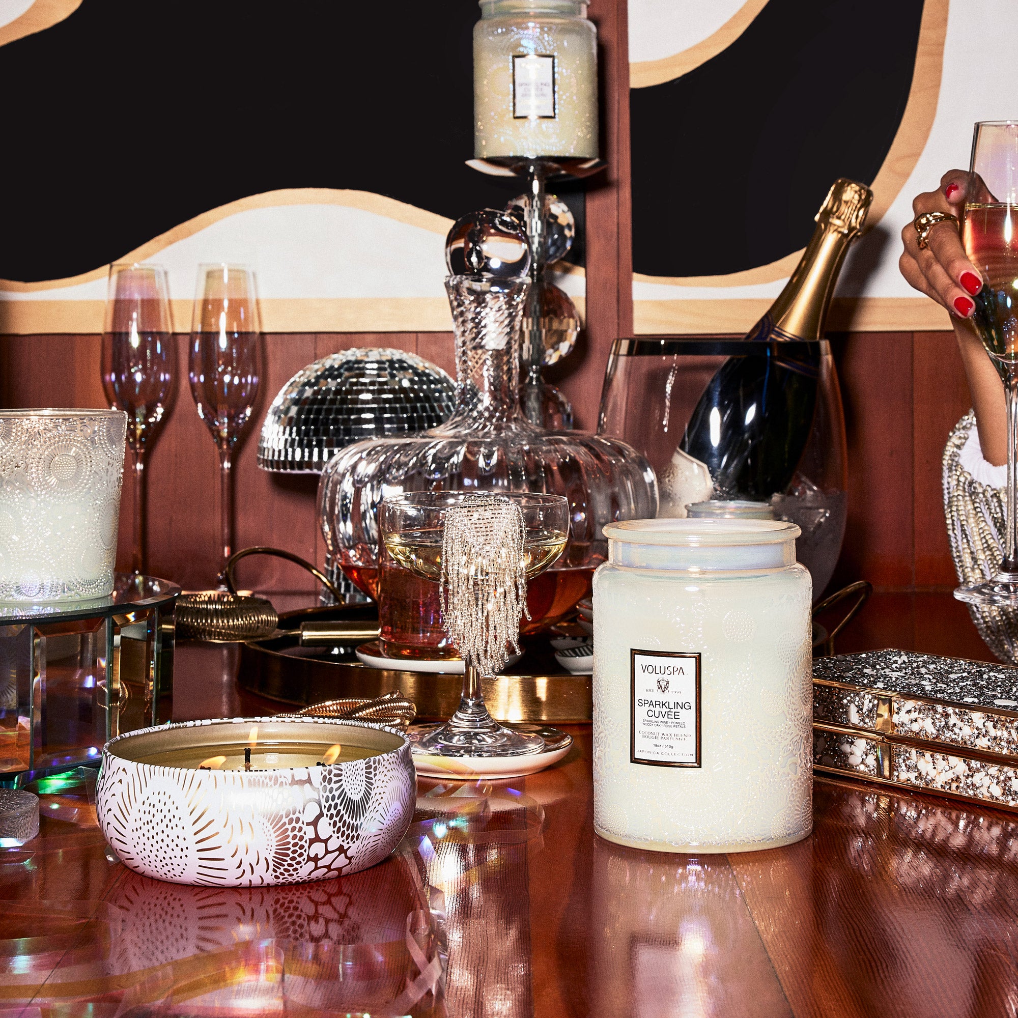 Sparkling Cuvée - Large Jar Candle - Image 2