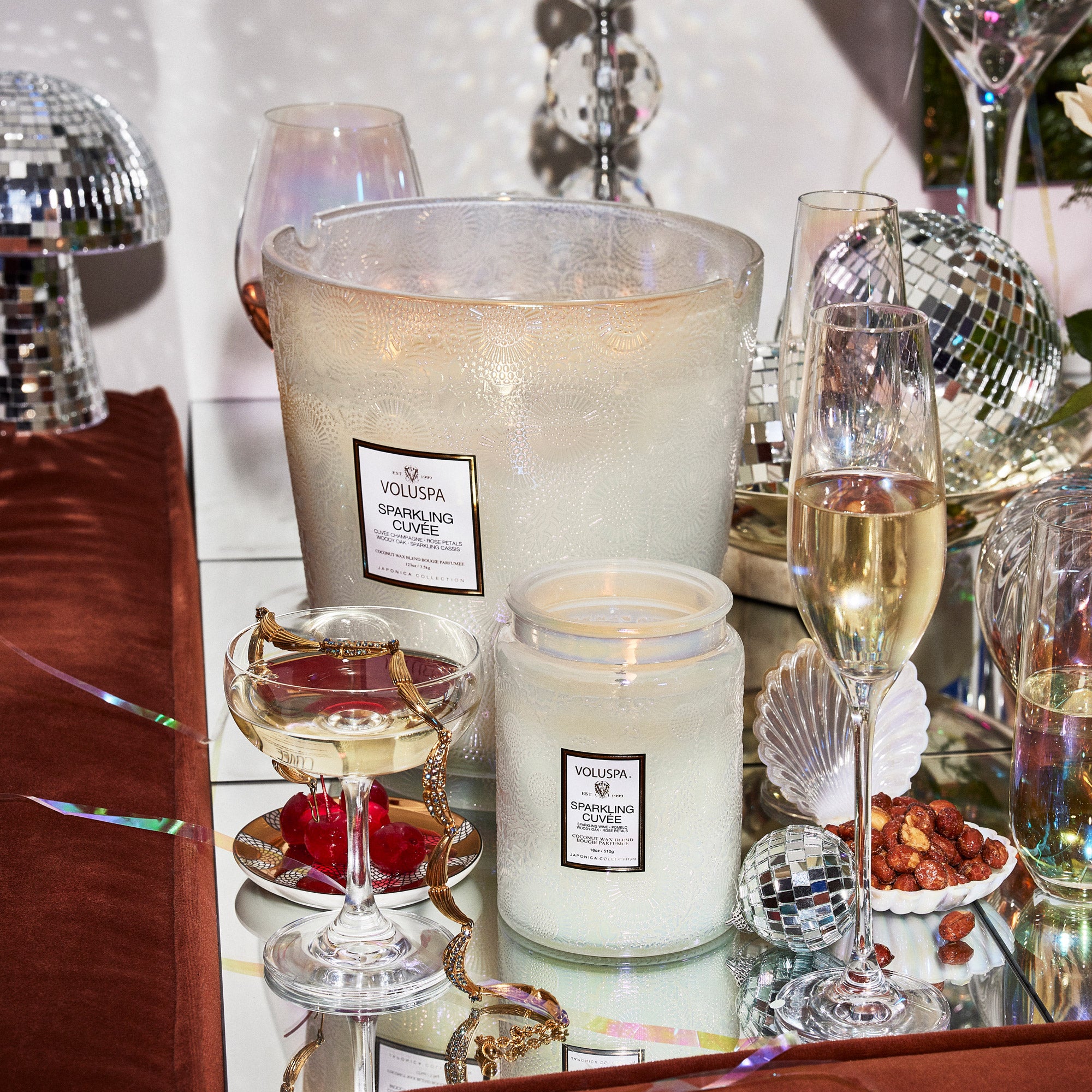 Sparkling Cuvée - 5 Wick Hearth Candle - Image 3