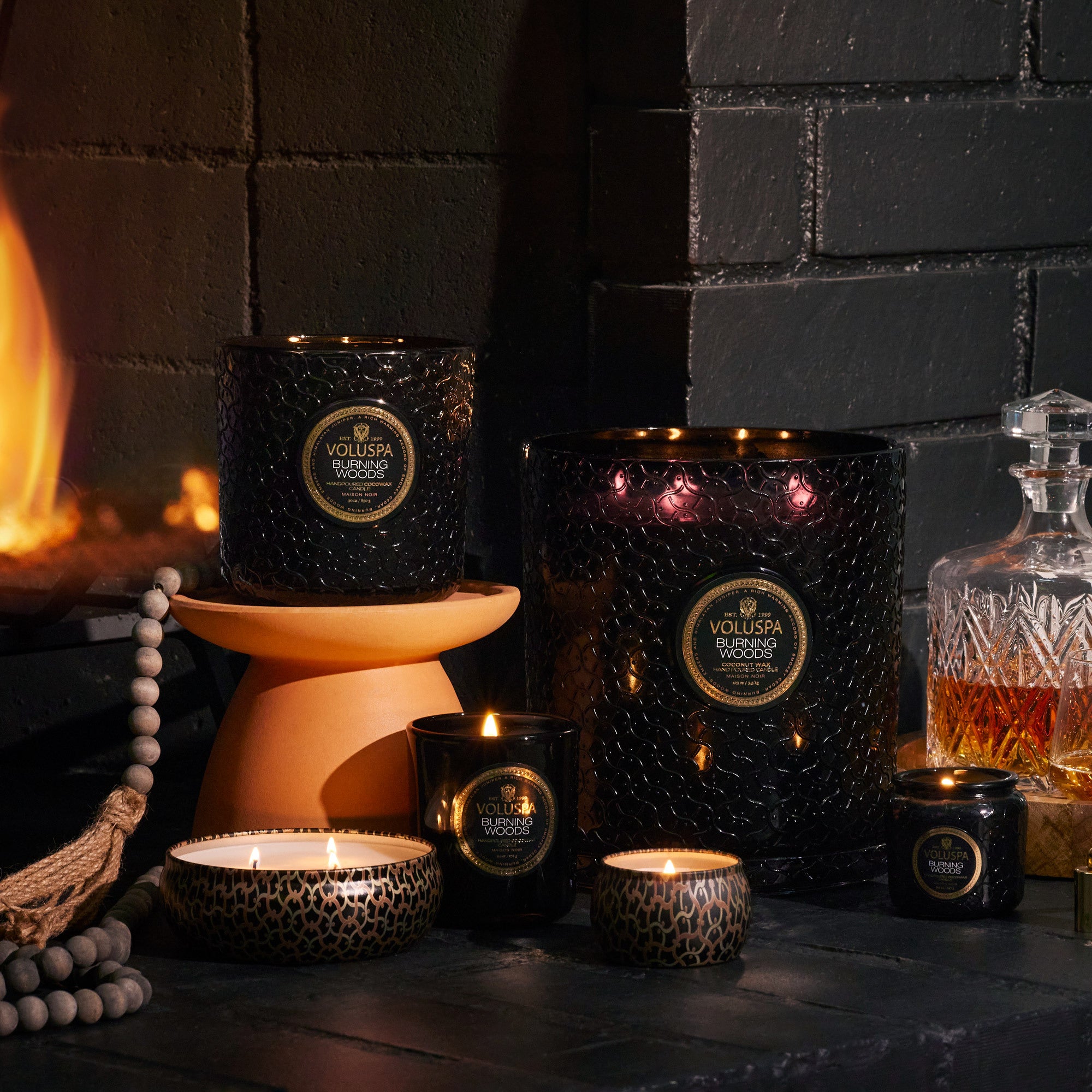 Burning Woods - 5 Wick Hearth Candle - Image 3