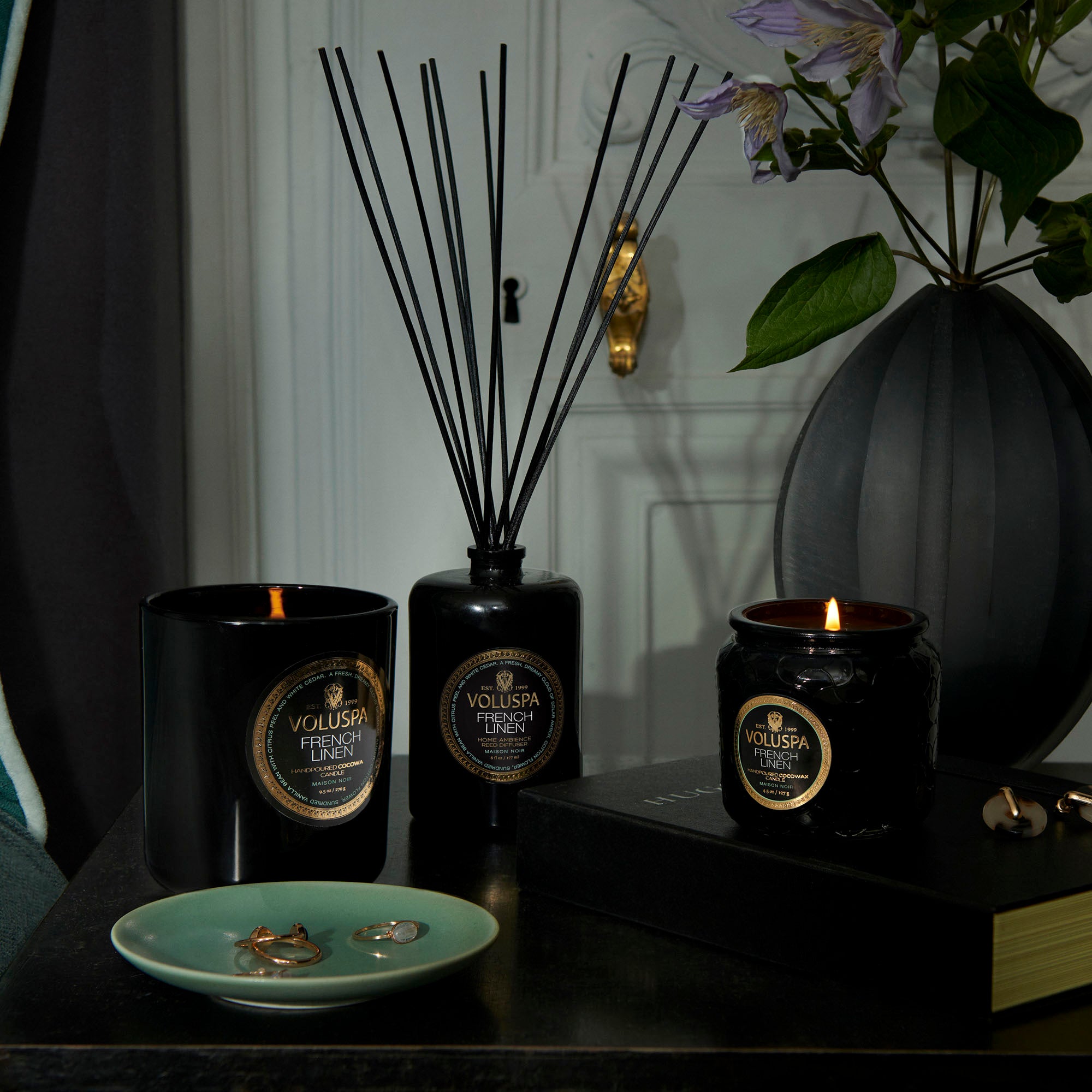 Alternative view of French Linen - Reed Diffuser