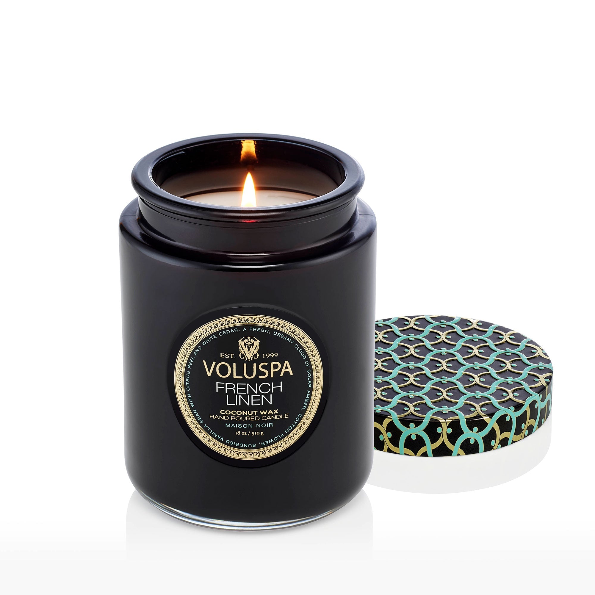 French Linen - Large Jar Candle - Image 3