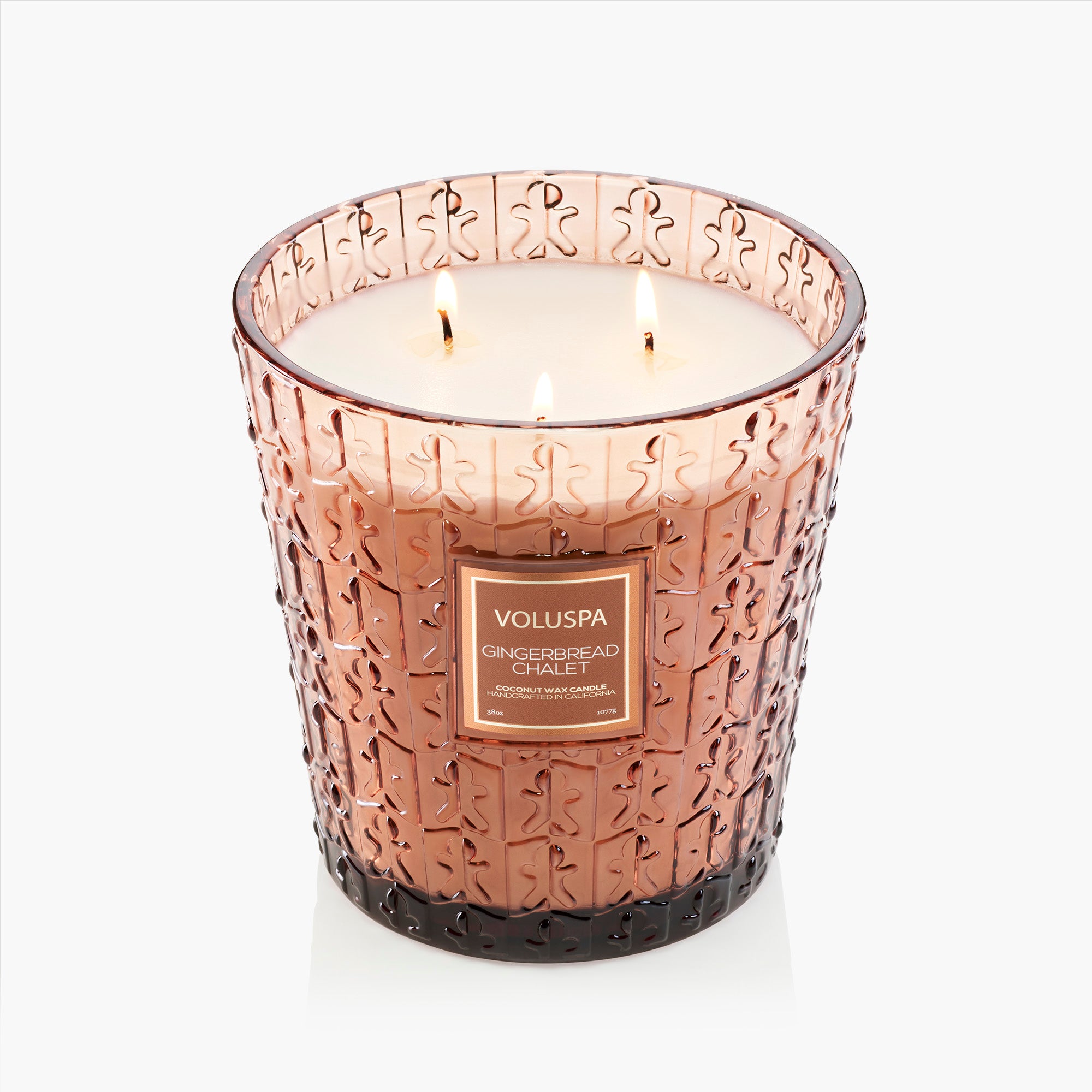 Gingerbread Chalet - 3 Wick Hearth Candle - Image 4