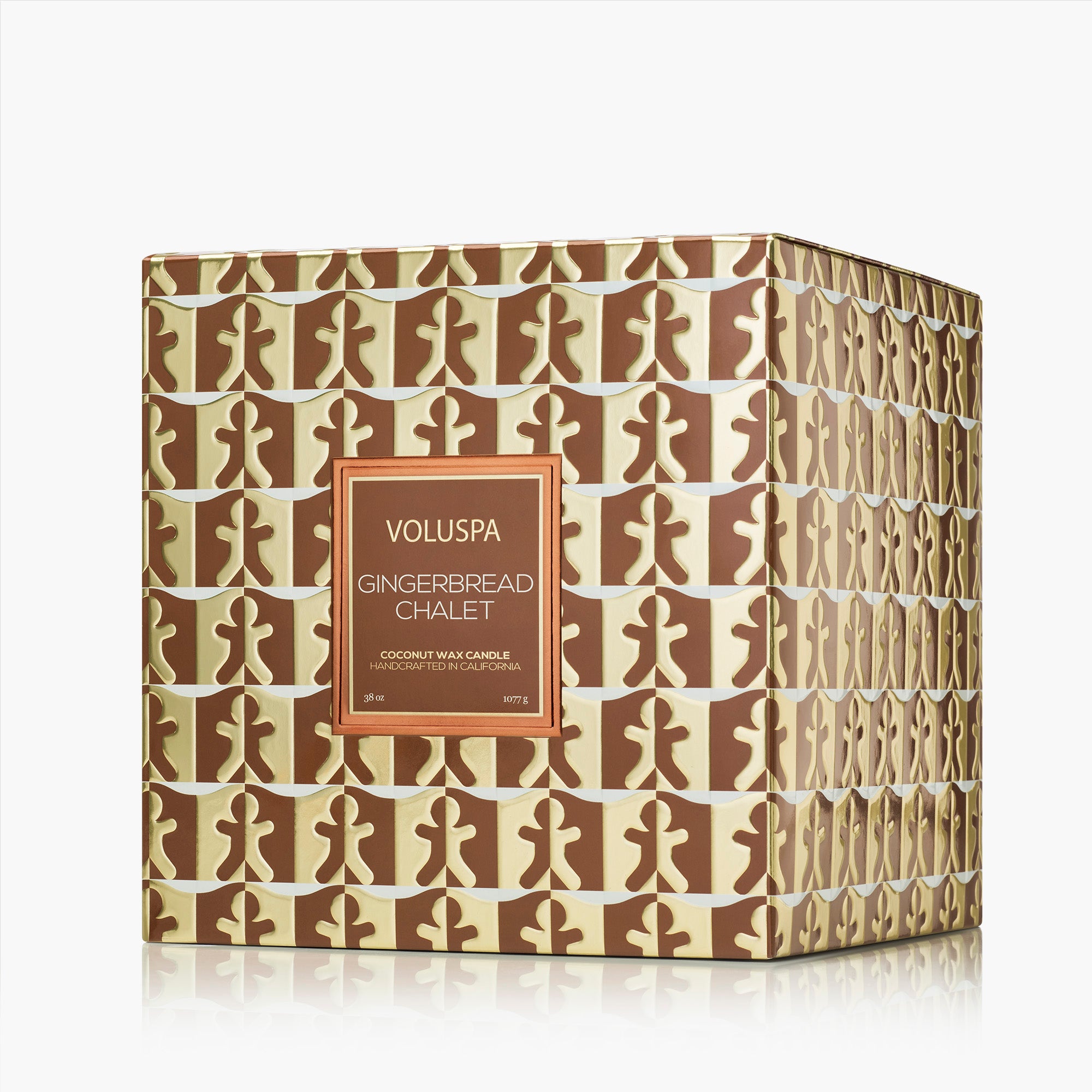 Gingerbread Chalet - 3 Wick Hearth Candle - Image 5
