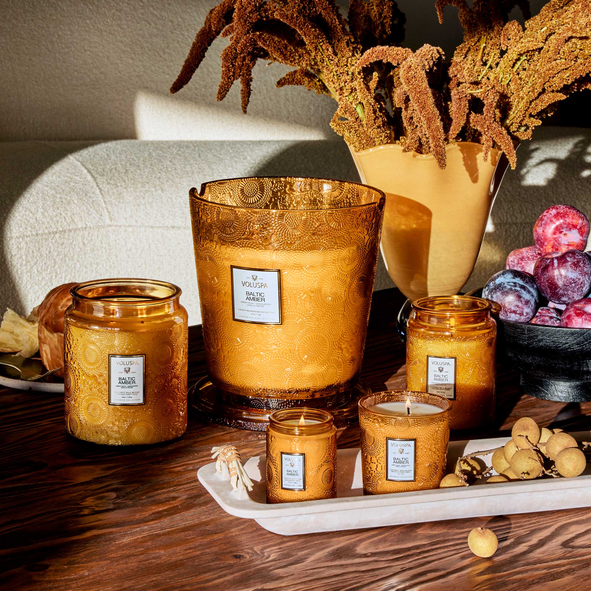Baltic Amber - 5 Wick Hearth Candle - Image 4