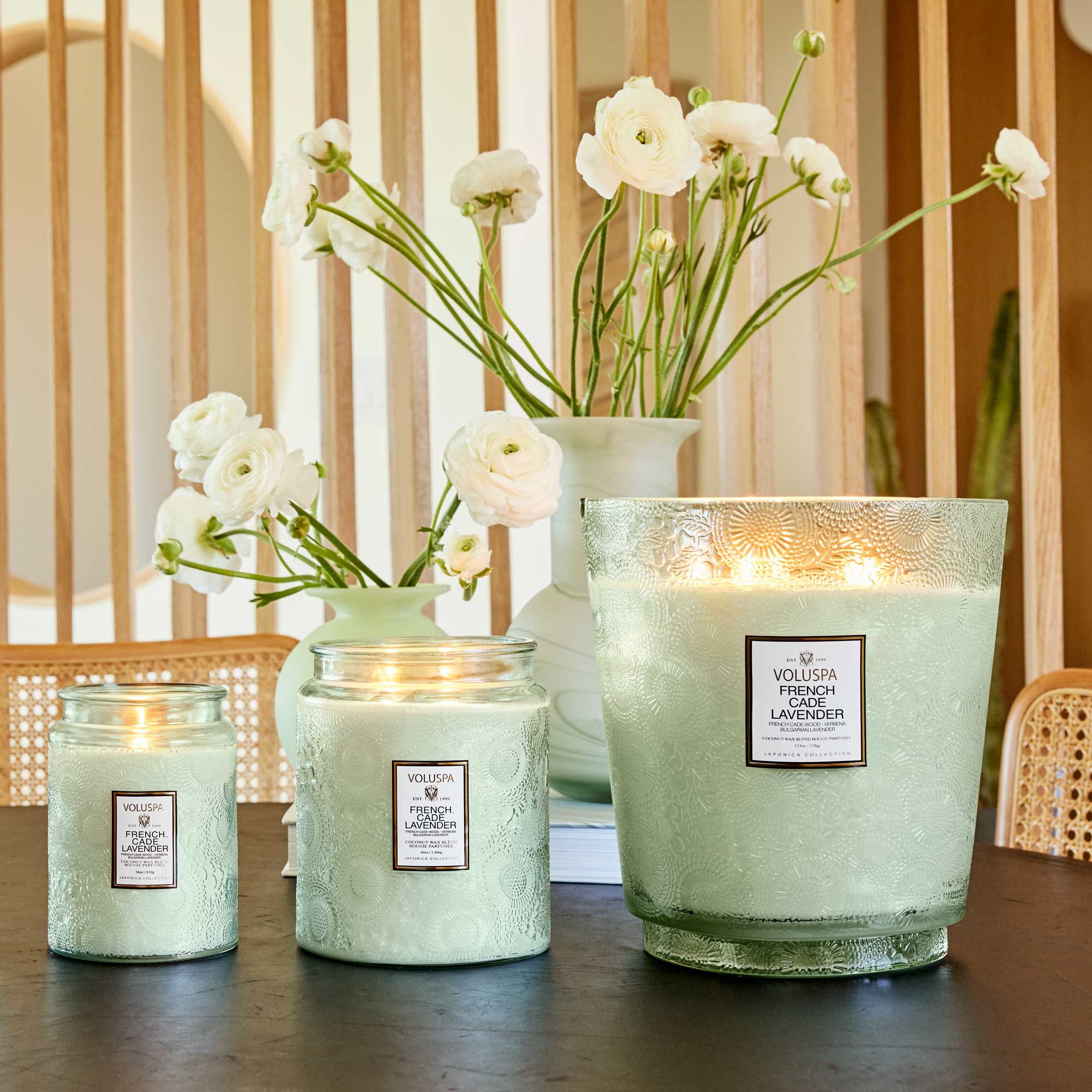 Alternative view of French Cade Lavender - 5 Wick Hearth Candle