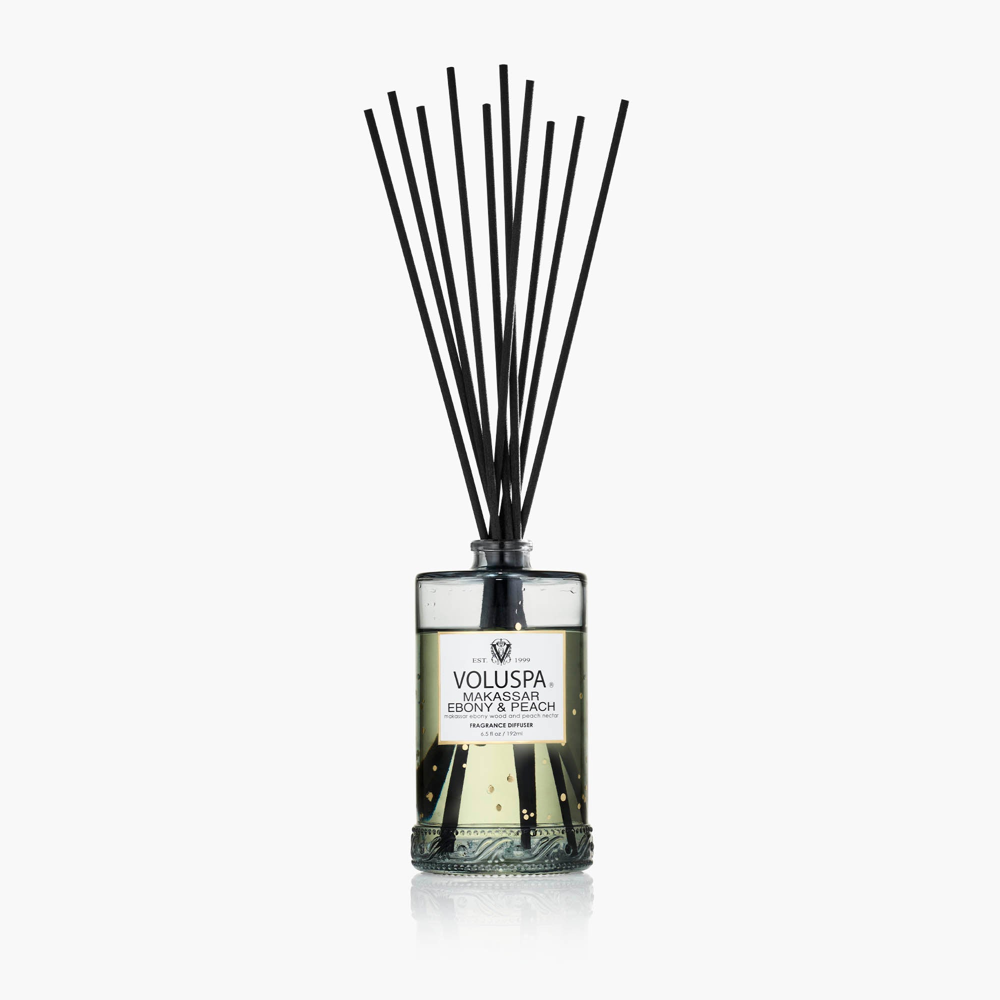 Alternative view of Makassar Ebony & Peach - Reed Diffuser