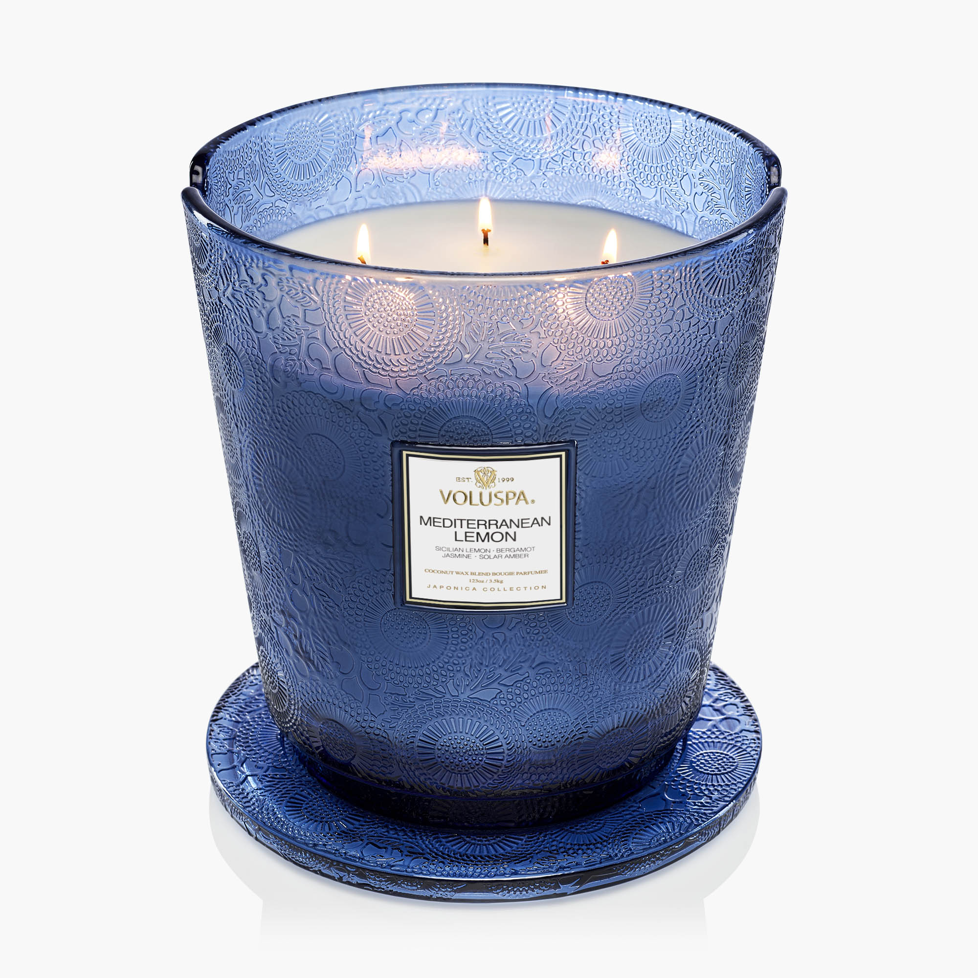 Mediterranean Lemon - 5 Wick Hearth Candle - Image 6
