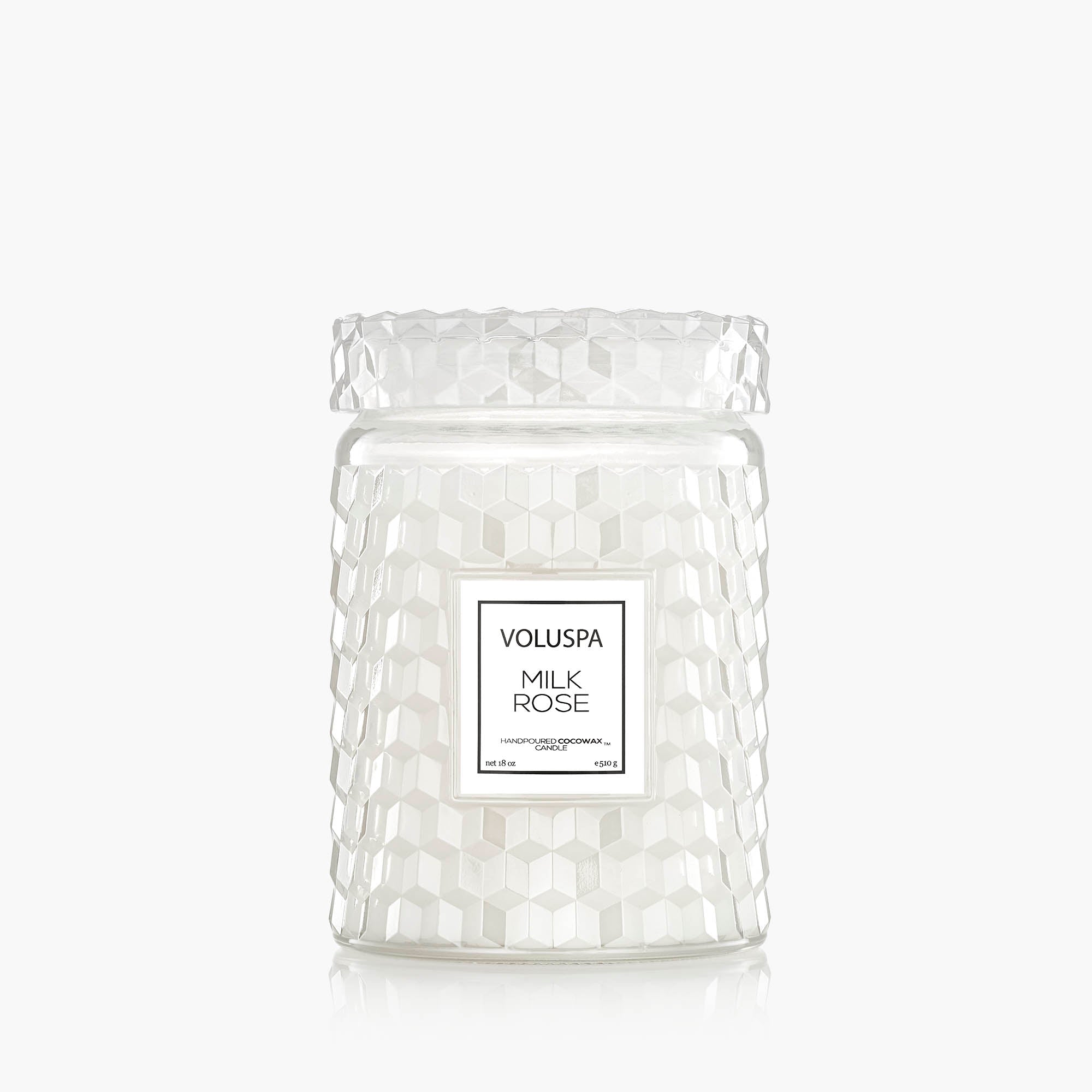 Milk Rose - Large Jar Candle