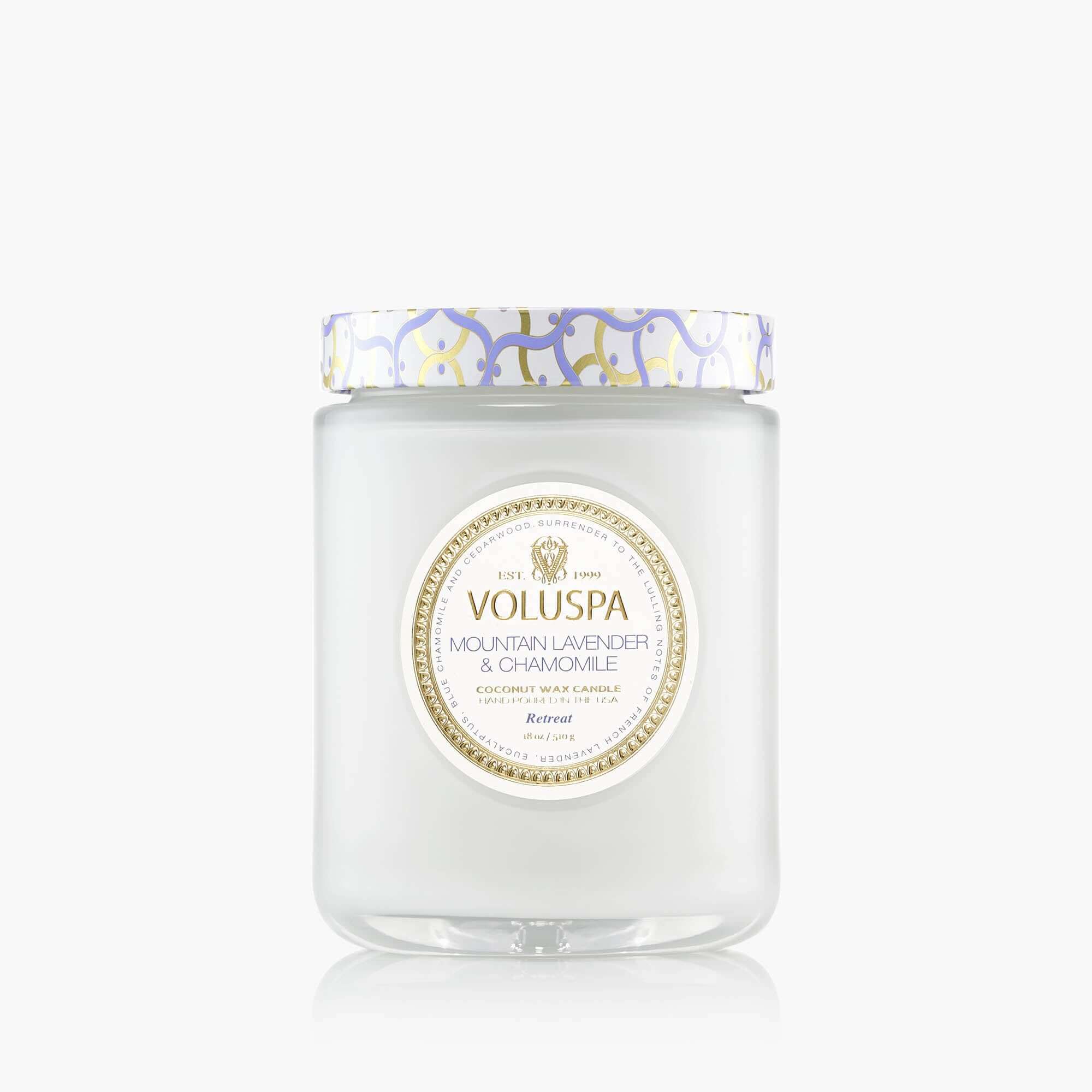 Mountain Lavender & Chamomile - Large Jar Candle