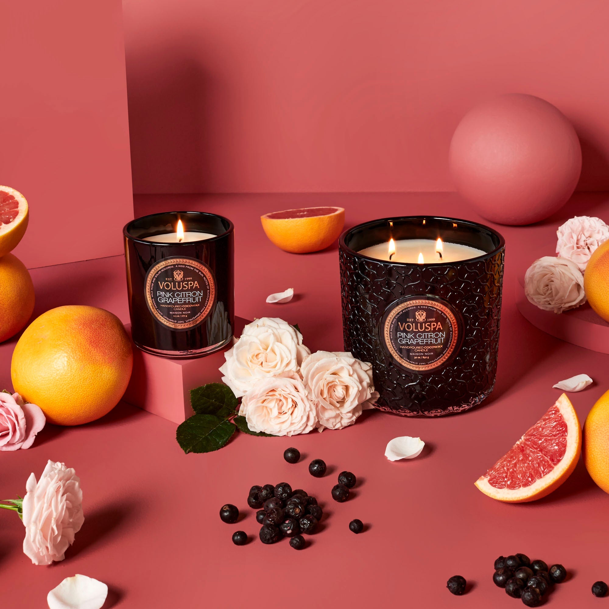 Alternative view of Pink Citron Grapefruit - Luxe Candle