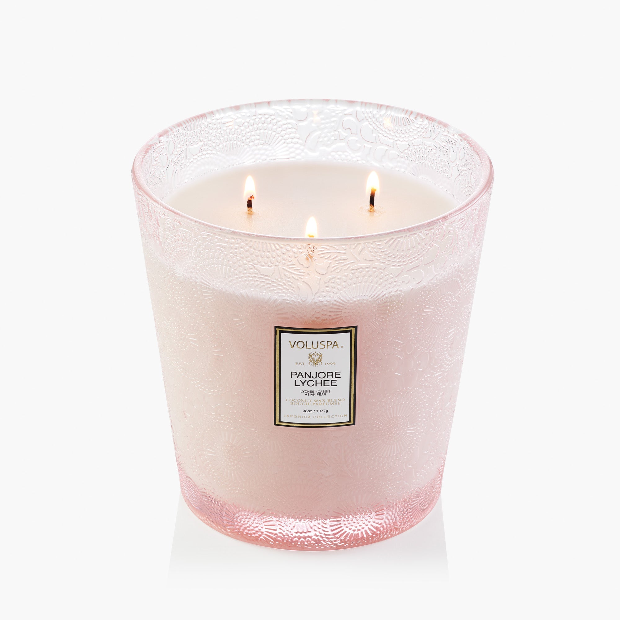 Panjore Lychee - 3 Wick Hearth Candle - Image 3