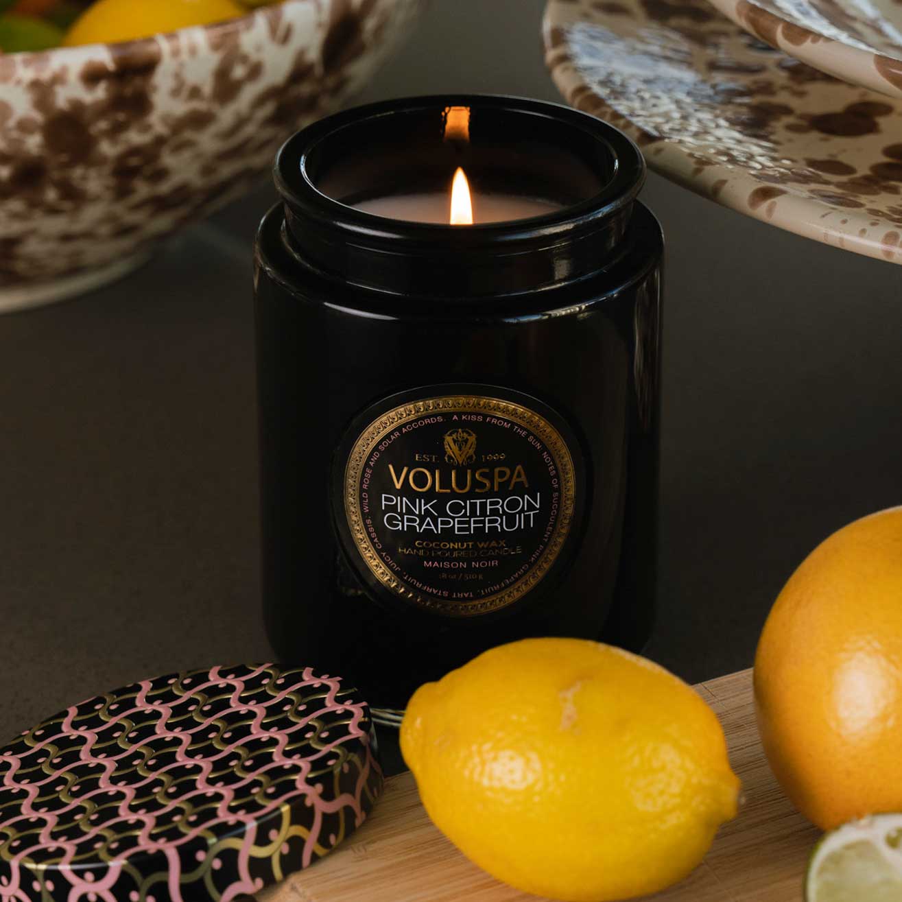 Alternative view of Pink Citron Grapefruit - Large Jar Candle
