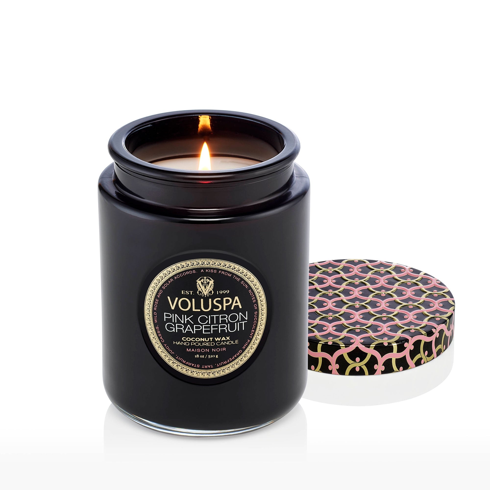 Pink Citron Grapefruit - Large Jar Candle - Image 3