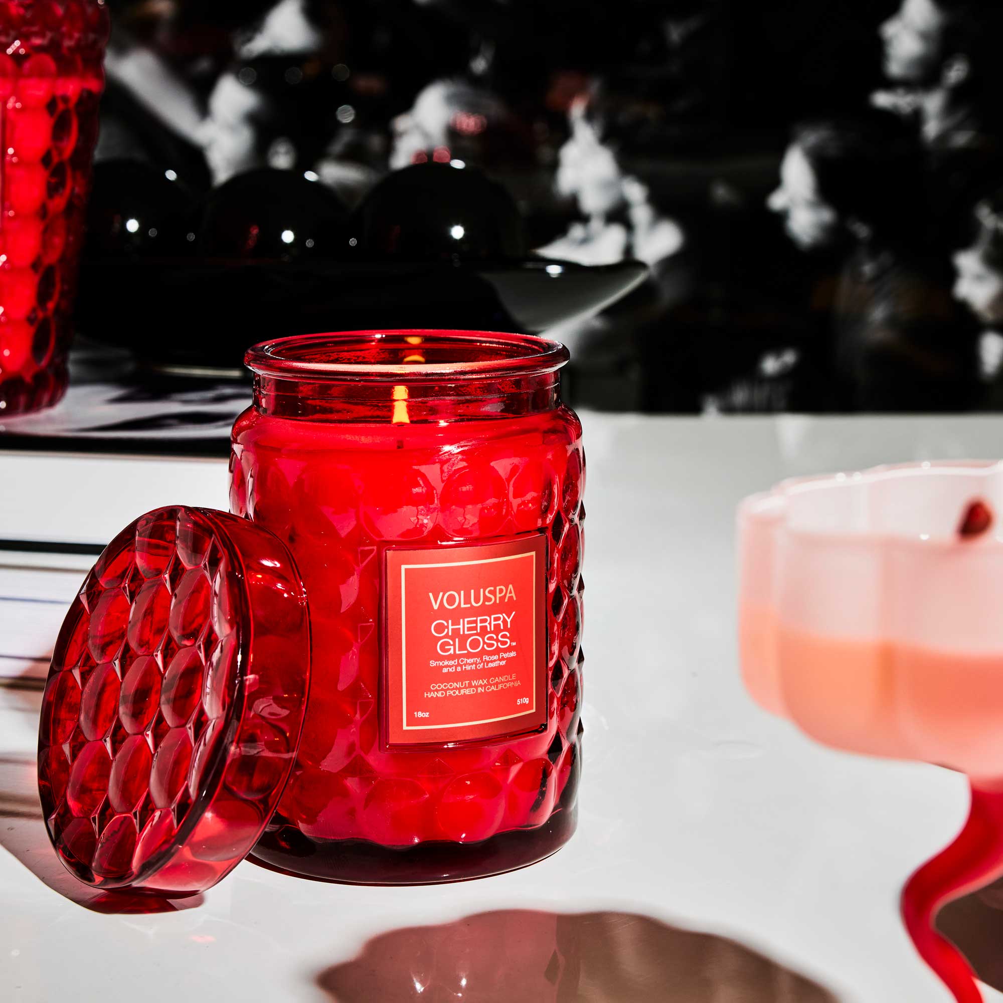 Alternative view of Cherry Gloss - Tabletop Trio