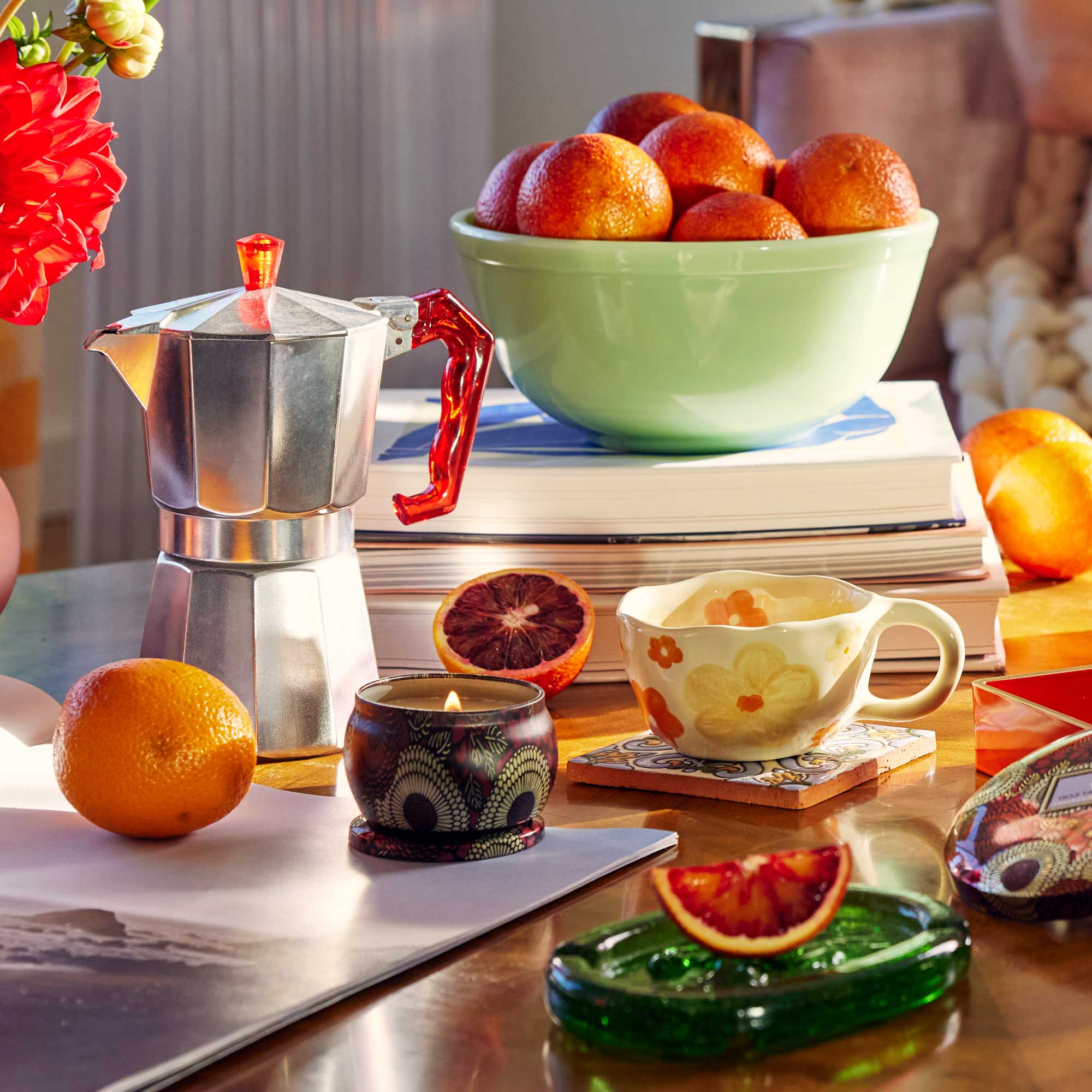 Alternative view of Goji Tarocco Orange - Mini Tin Candle