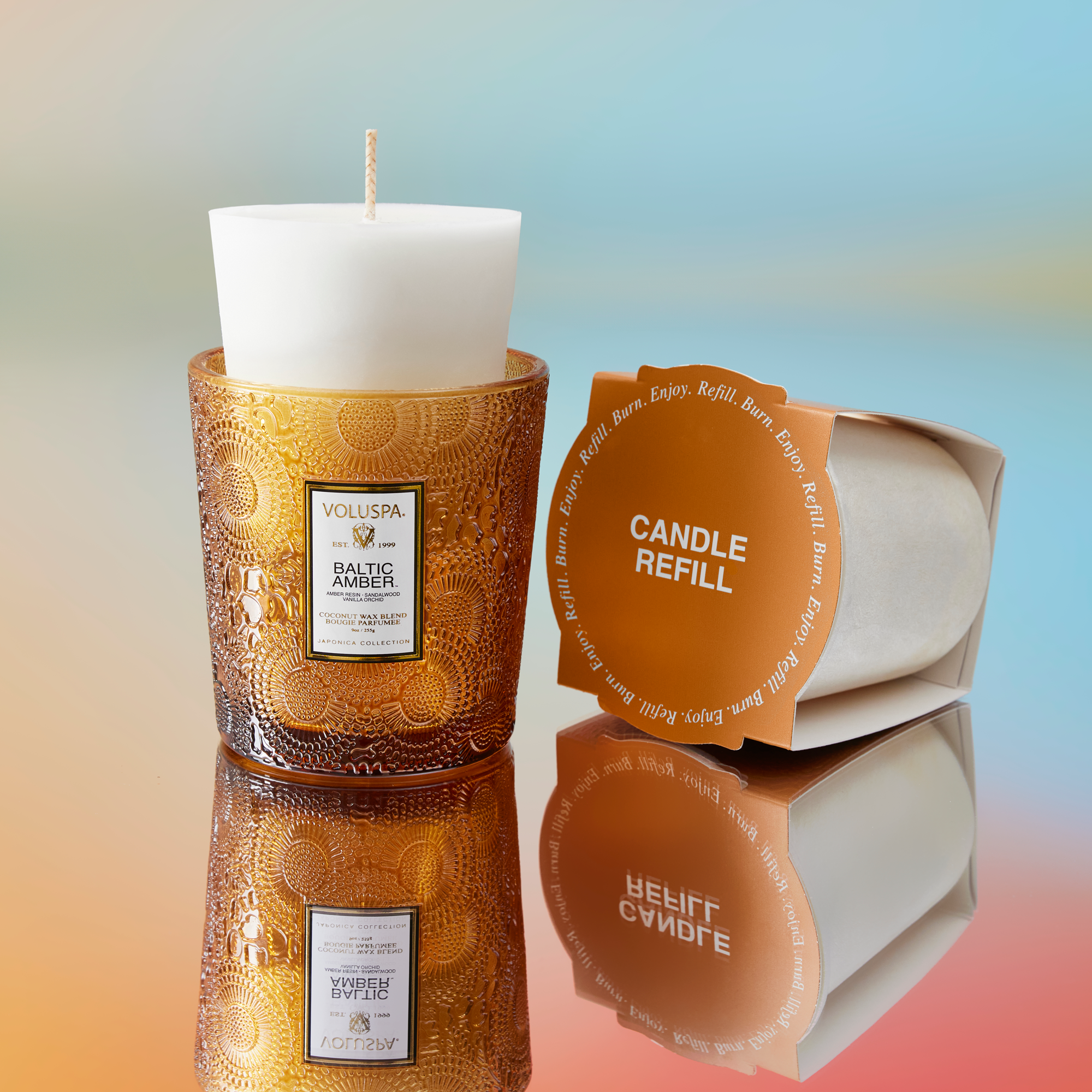 Alternative view of Baltic Amber - Classic Candle Refill
