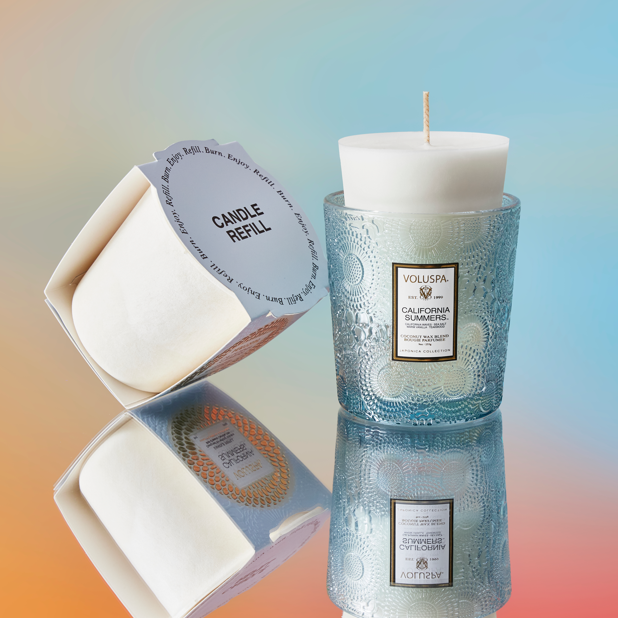 Alternative view of California Summers - Classic Candle Refill