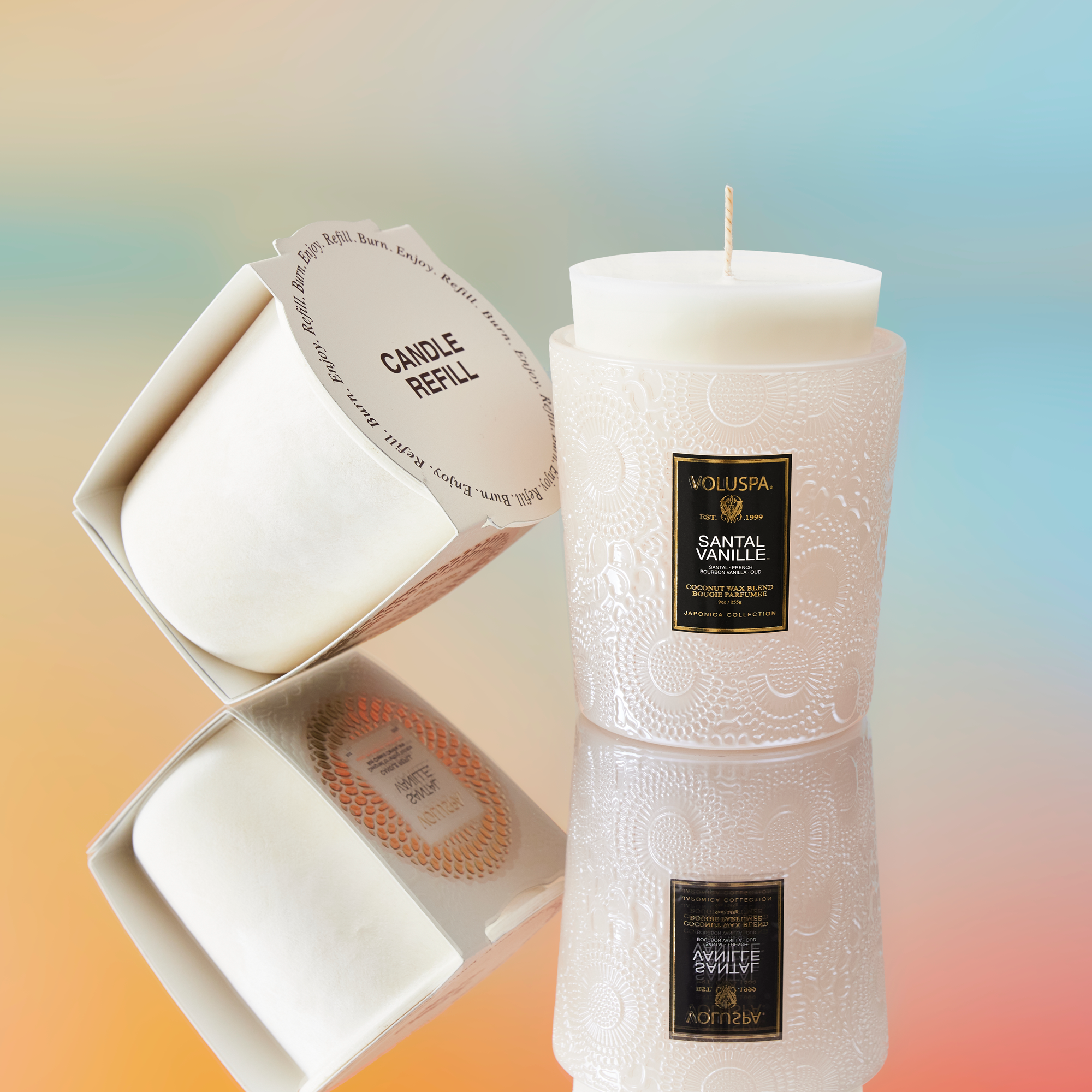 Alternative view of Santal Vanille - Classic Candle Refill