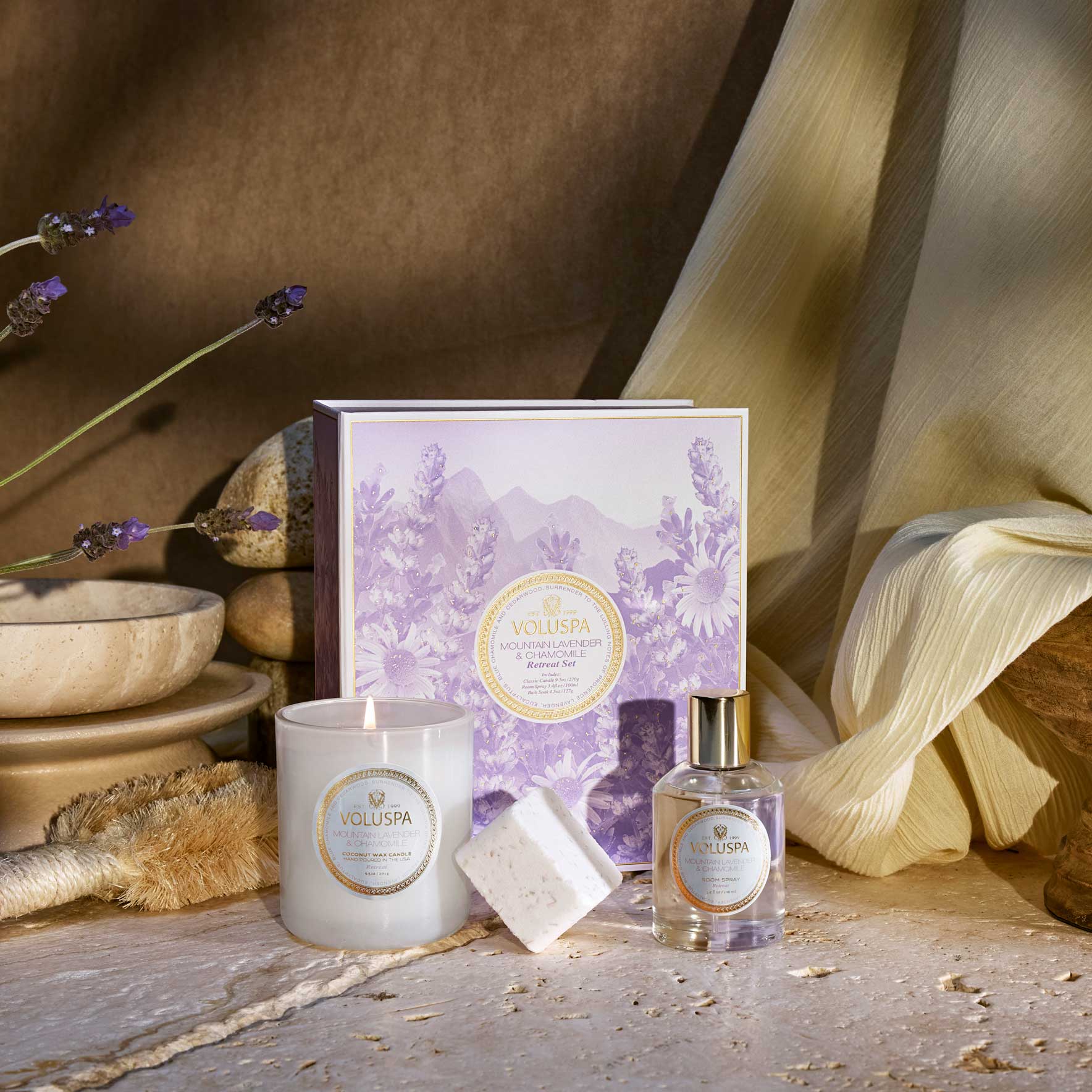 Mountain Lavender & Chamomile - Retreat Ritual Gift Set - Image 6