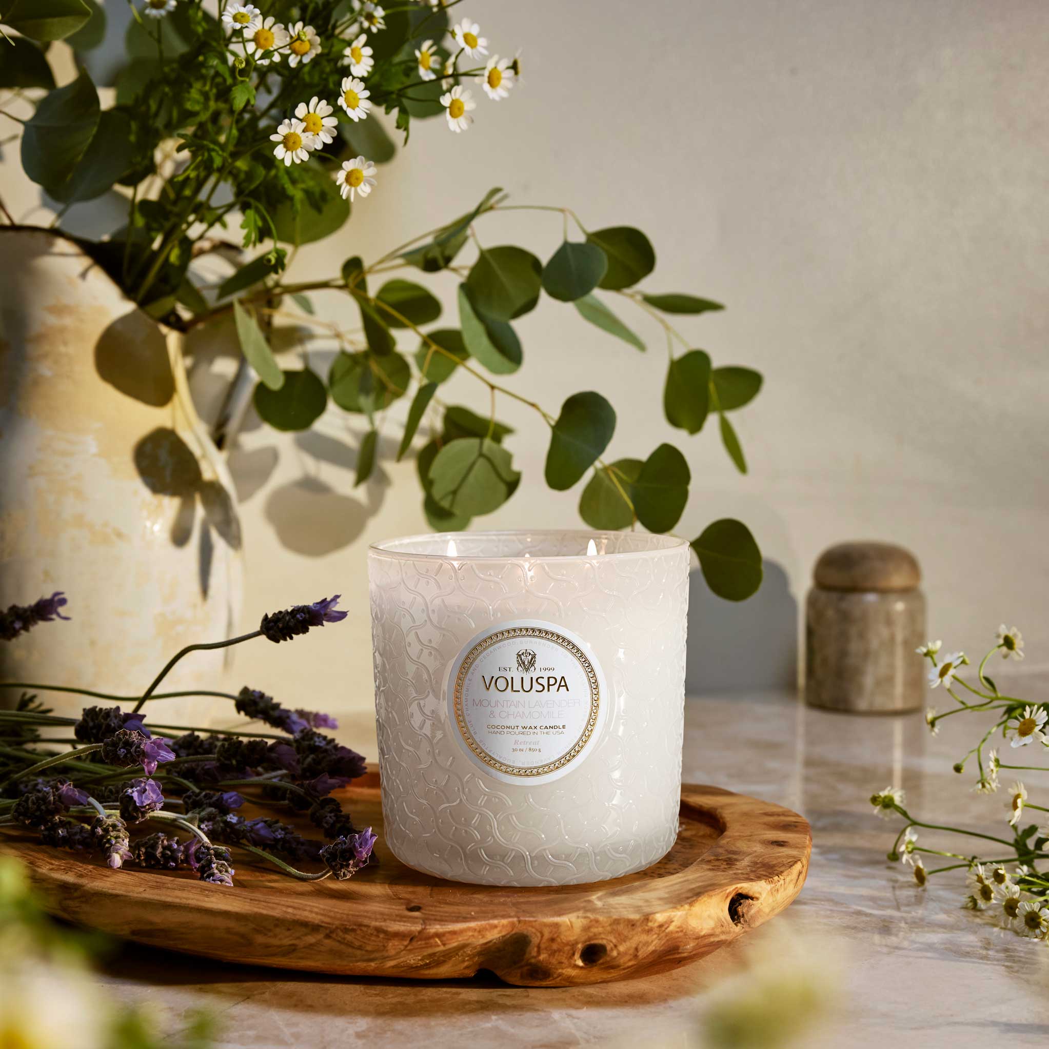 Mountain Lavender & Chamomile - Luxe Candle - Image 3