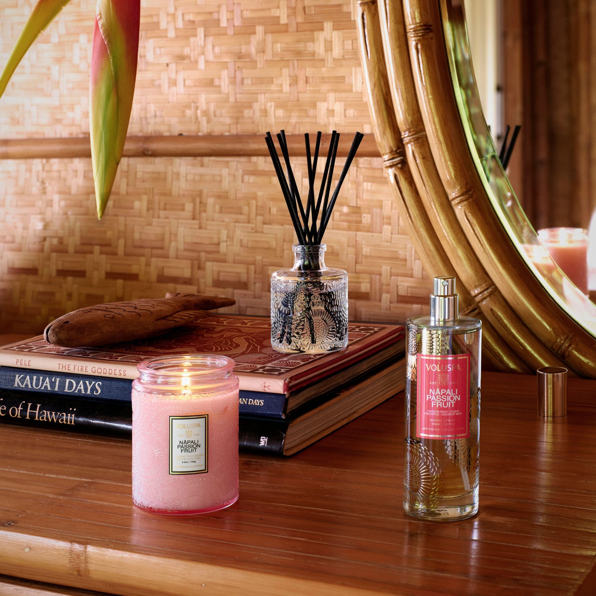 Alternative view of Nāpali Passion Fruit - Small Jar Candle