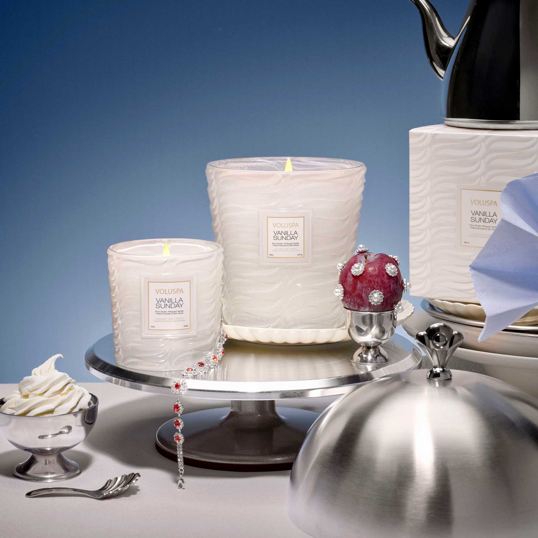 Vanilla Sunday - 3 Wick Hearth Candle - Image 5
