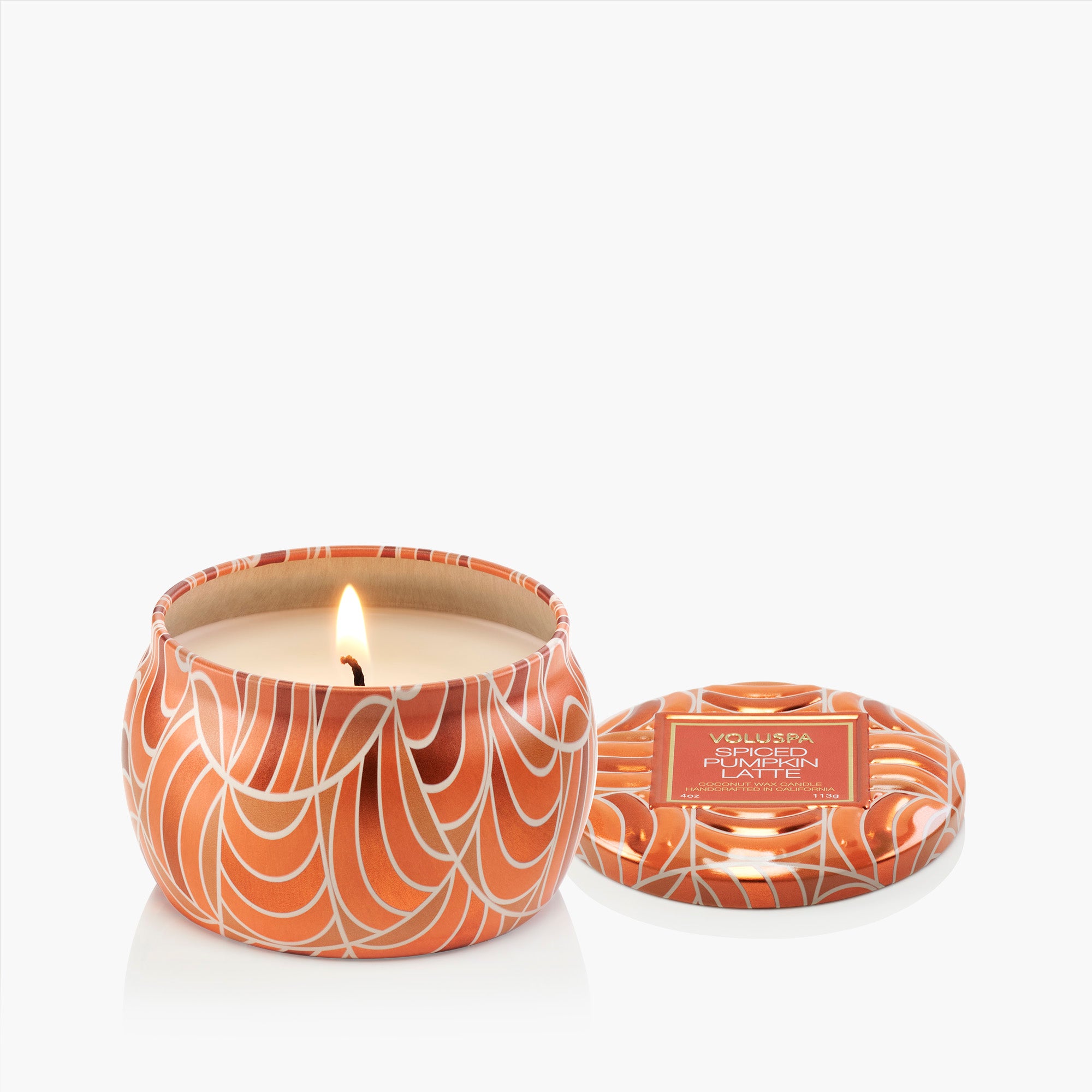 Spiced Pumpkin Latte - Mini Tin Candle - Image 5