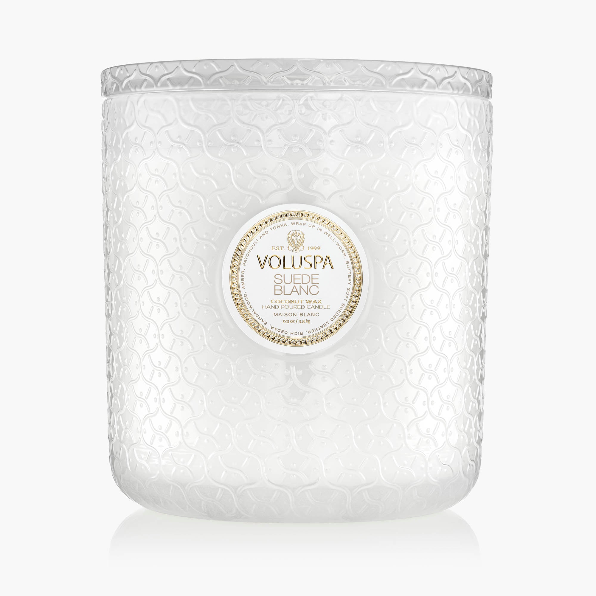 Suede Blanc - 5 Wick Hearth Candle