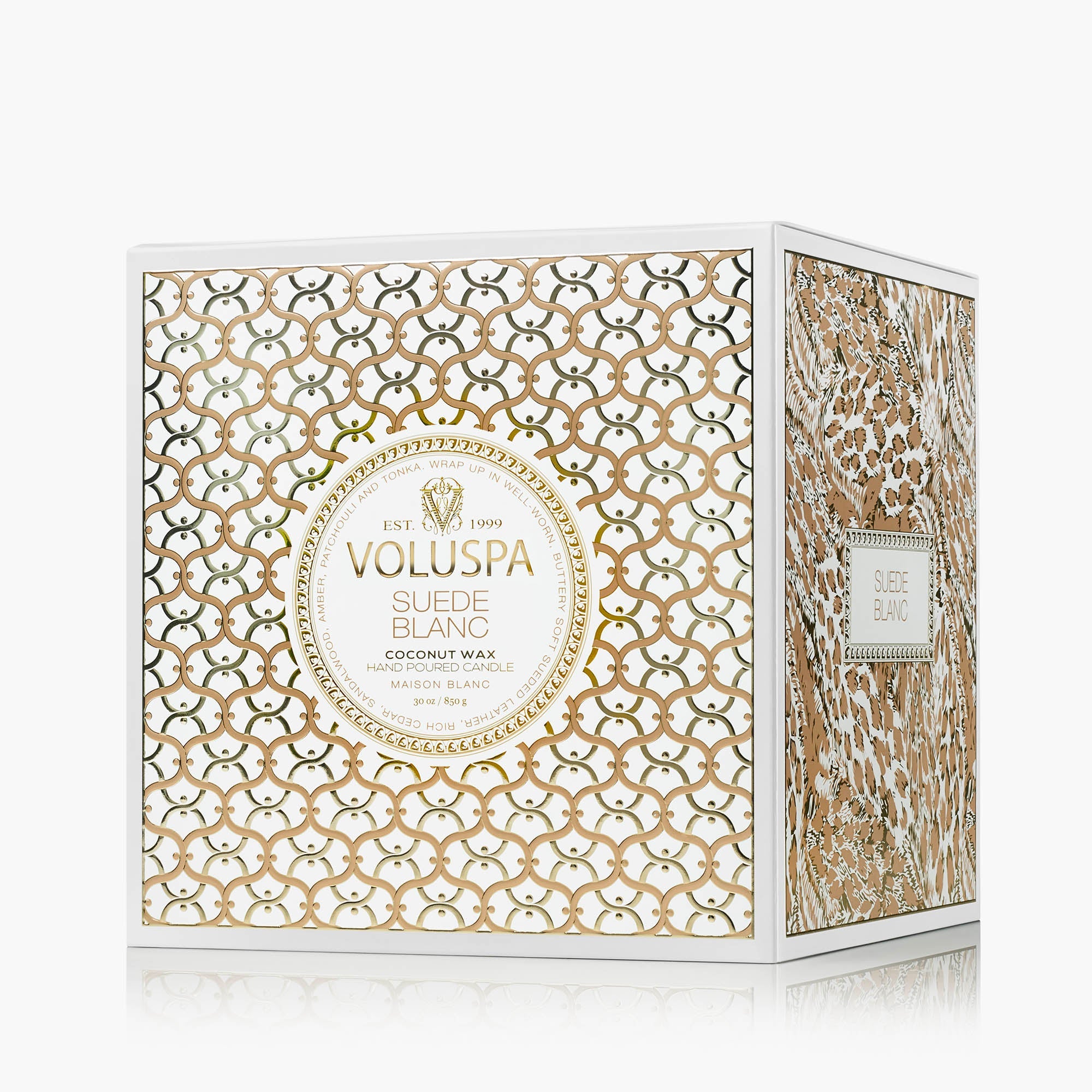 Suede Blanc - Luxe Candle - Image 4