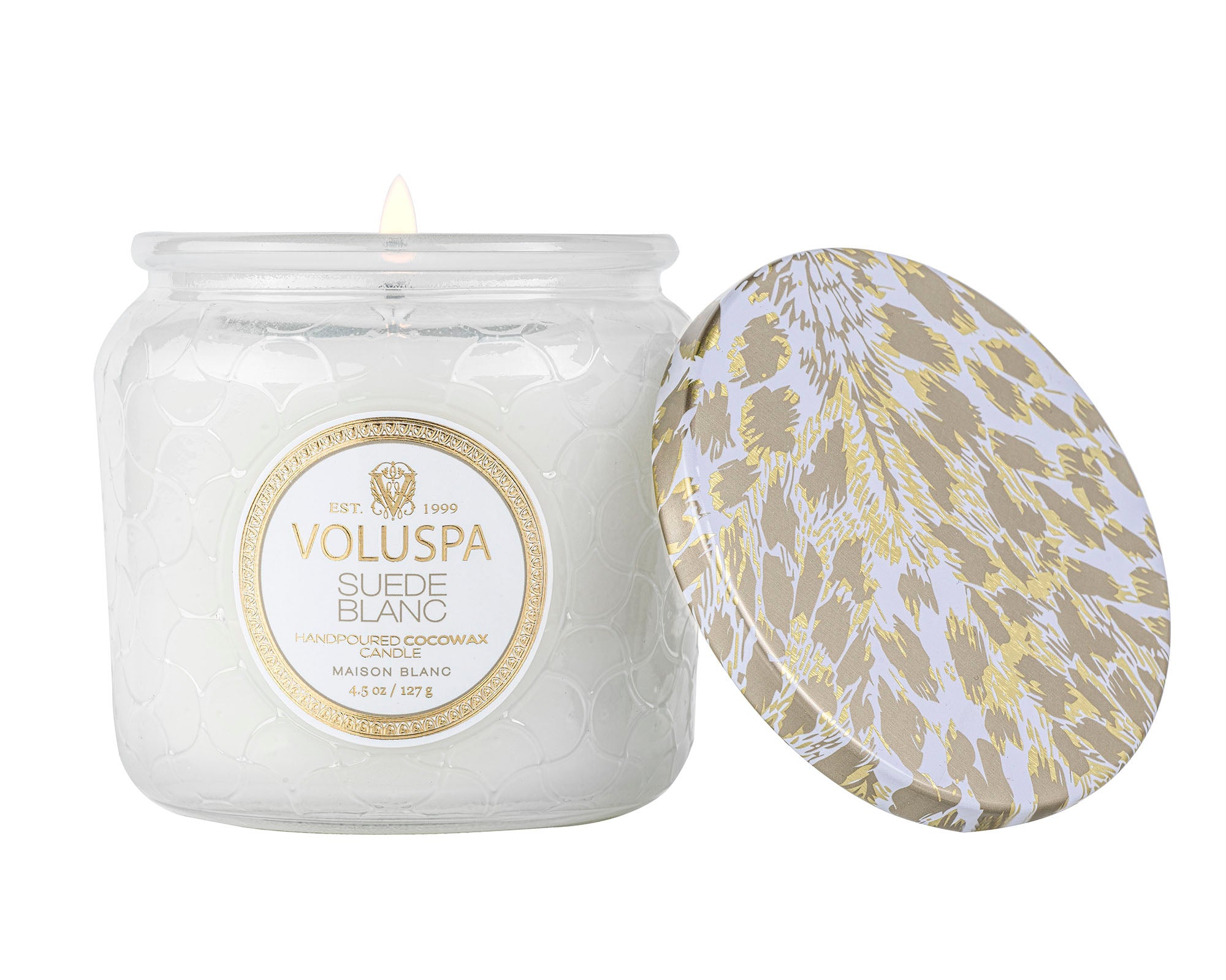 Suede Blanc - Petite Jar Candle - Image 5