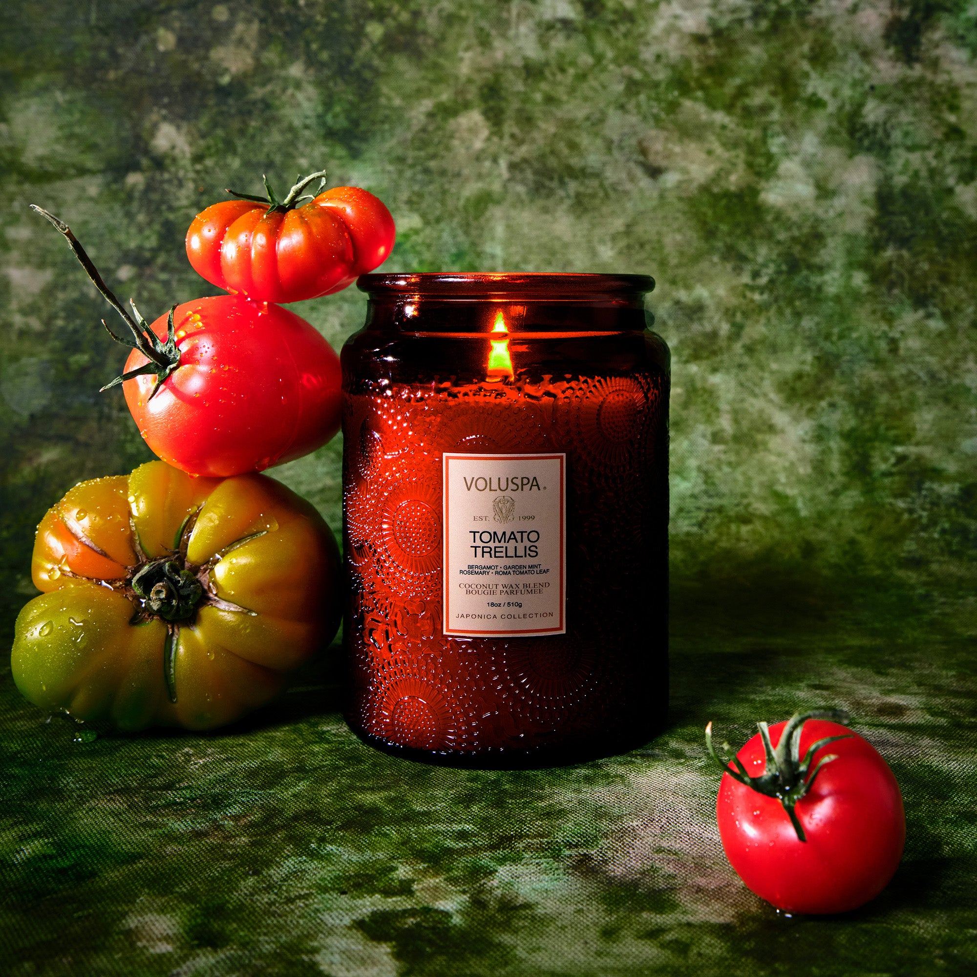 Alternative view of Tomato Trellis - Large Jar Candle